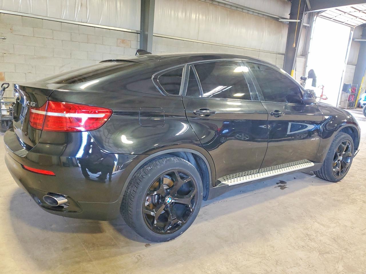 2014 Bmw X6 Xdrive35i Black vin: 5UXFG2C58E0H10619