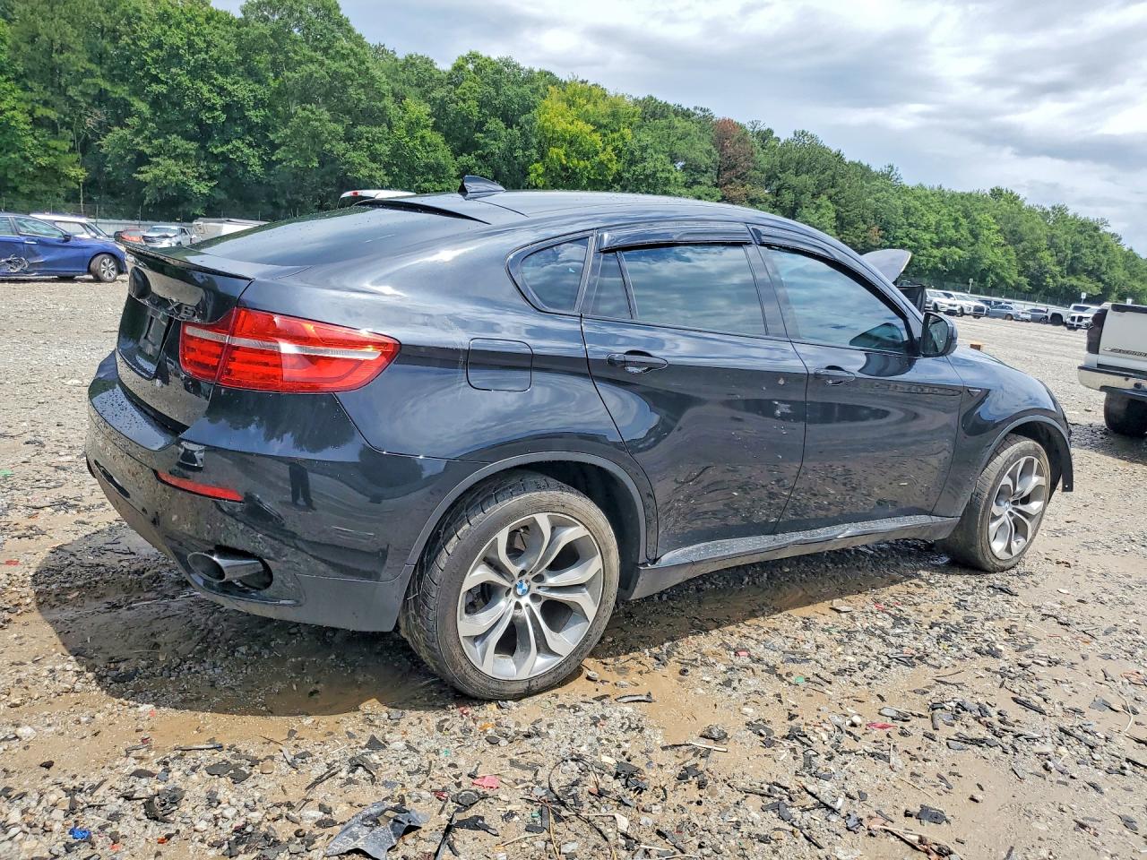 2014 Bmw X6 Xdrive35i Черный vin: 5UXFG2C58E0H11186