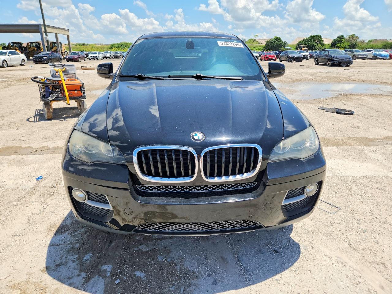 2014 Bmw X6 Xdrive35i Black vin: 5UXFG2C58E0K41657