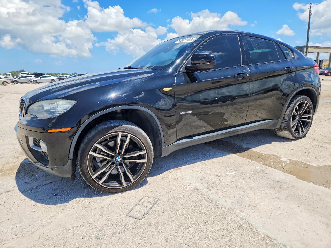 2014 Bmw X6 Xdrive35i Black vin: 5UXFG2C58E0K41657