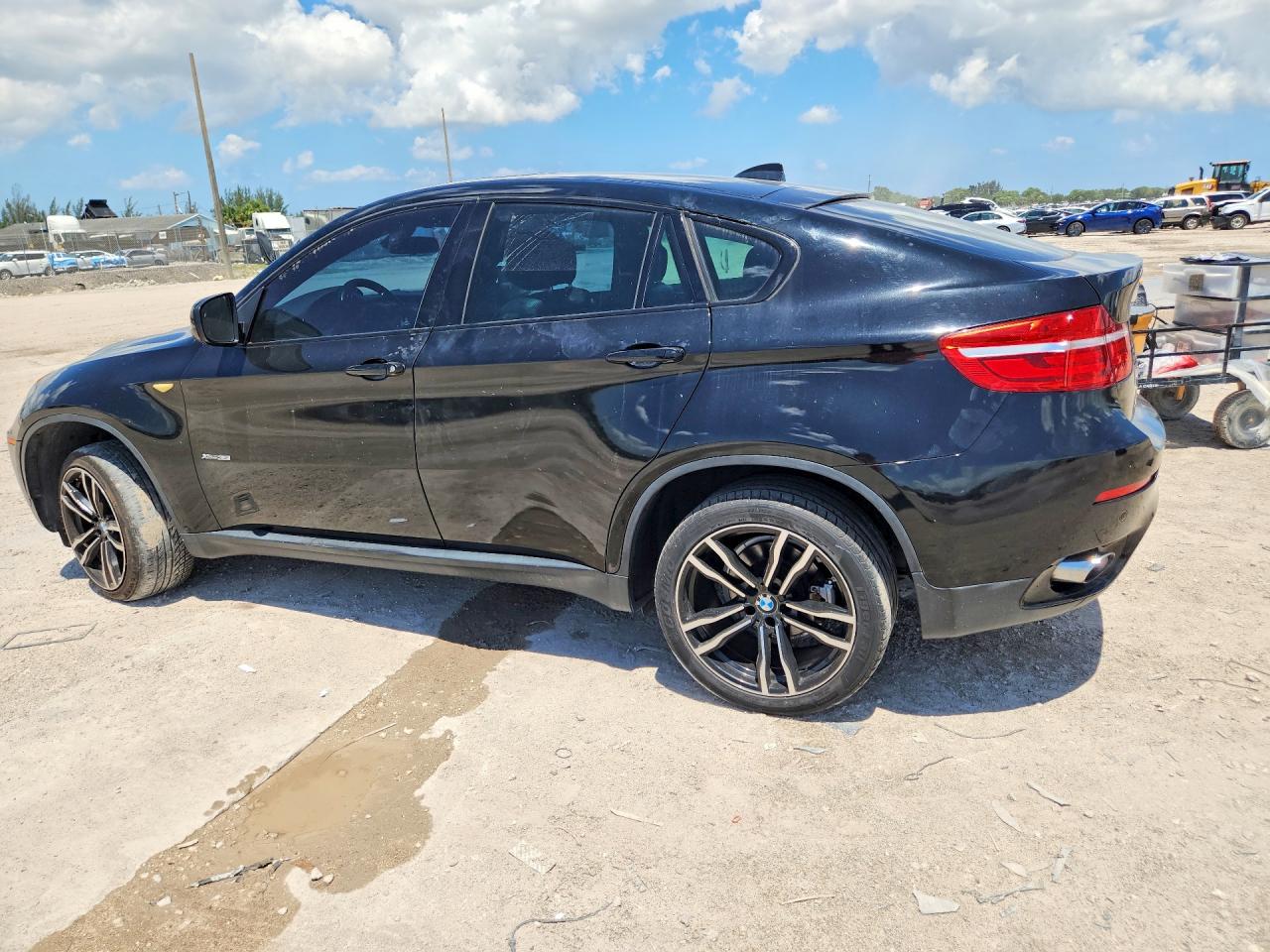 2014 Bmw X6 Xdrive35i Black vin: 5UXFG2C58E0K41657