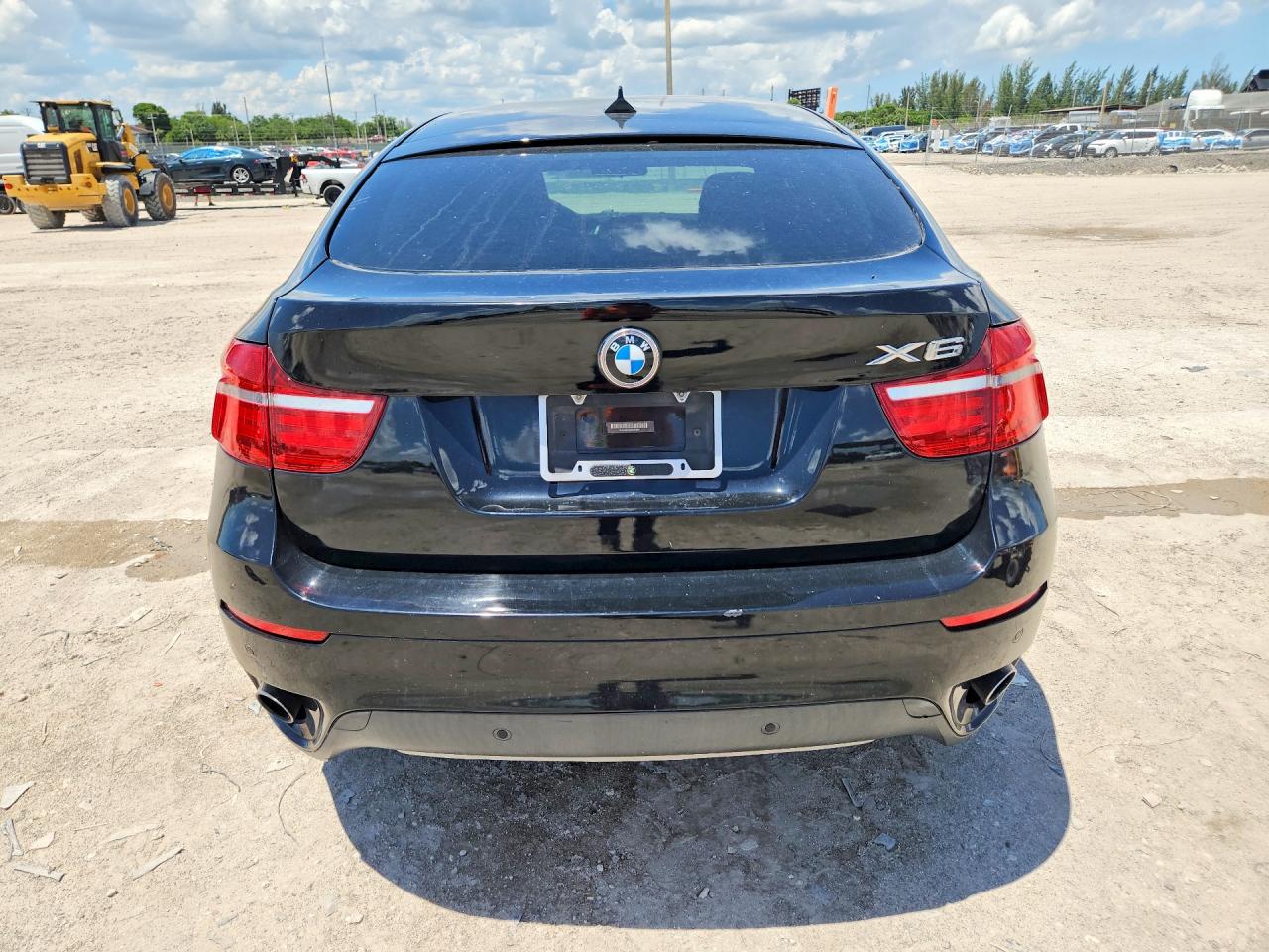2014 Bmw X6 Xdrive35i Black vin: 5UXFG2C58E0K41657