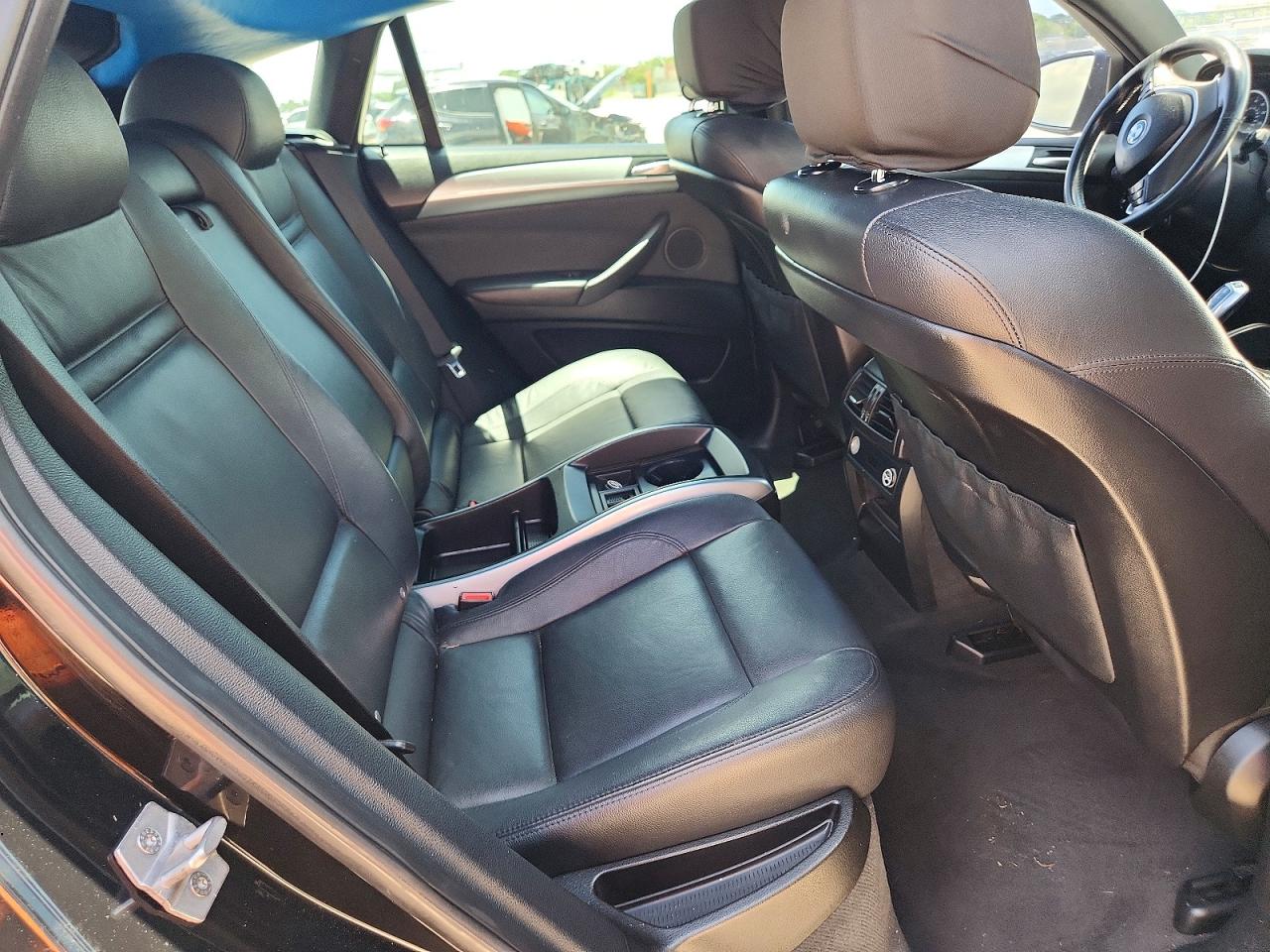 2014 Bmw X6 Xdrive35i Black vin: 5UXFG2C58E0K41657