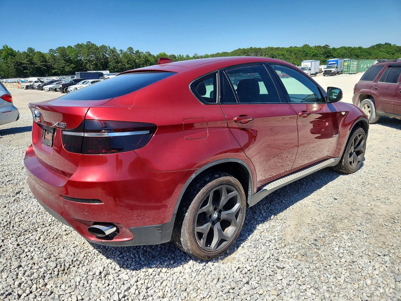 2011 Bmw X6 Xdrive35i Burgundy vin: 5UXFG2C59BLX07364