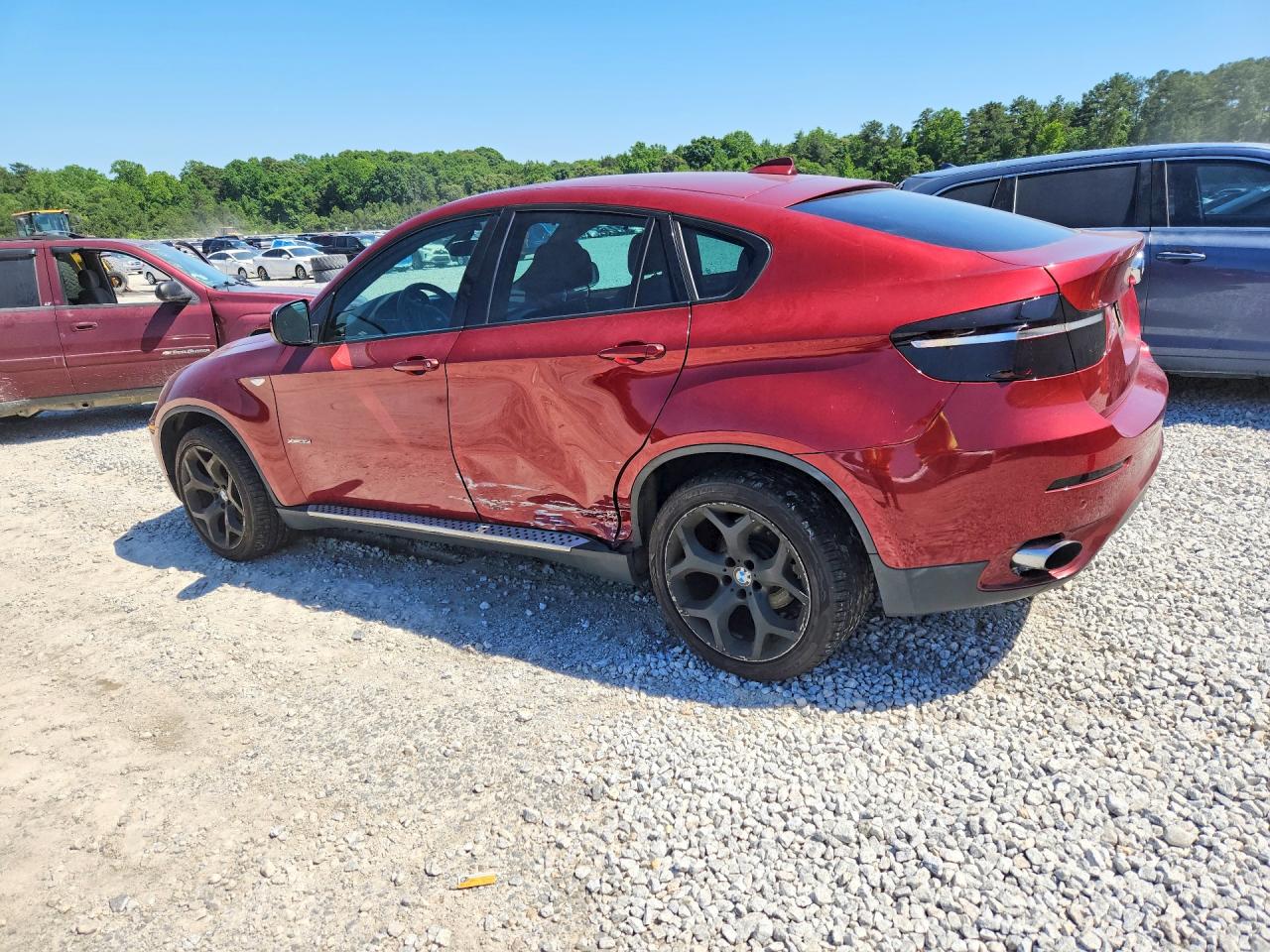 2011 Bmw X6 Xdrive35i Burgundy vin: 5UXFG2C59BLX07364