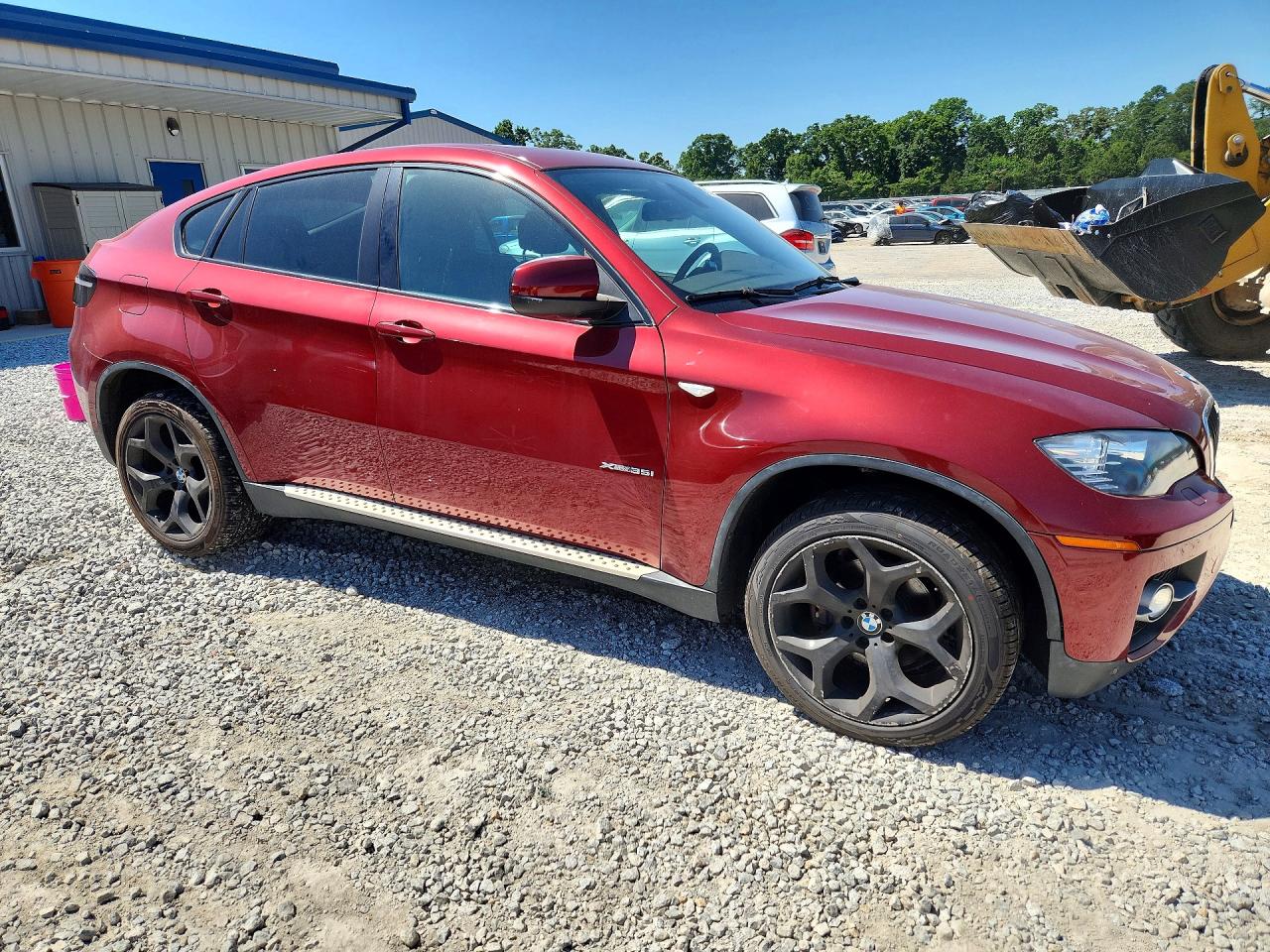2011 Bmw X6 Xdrive35i Burgundy vin: 5UXFG2C59BLX07364