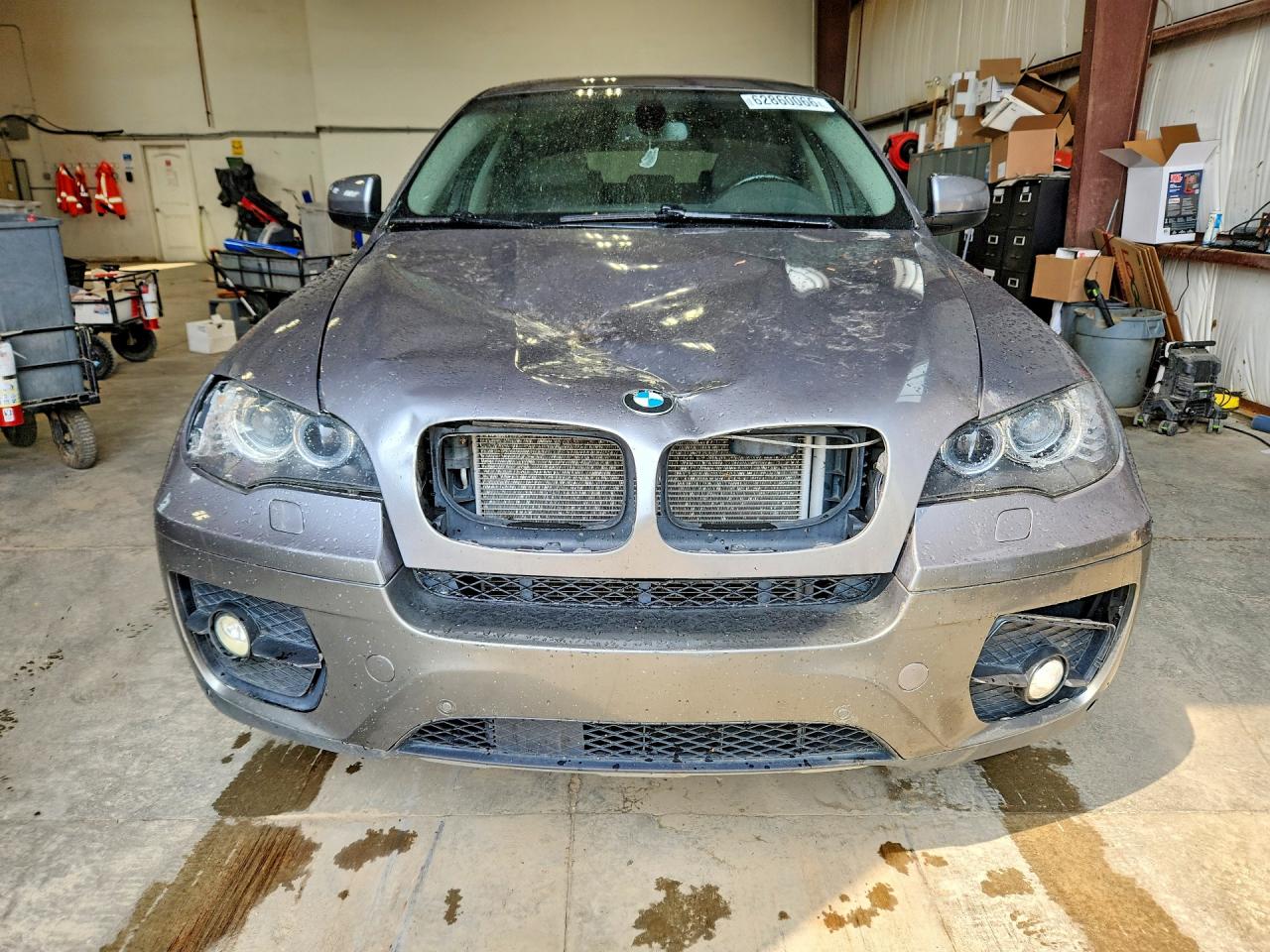 2012 Bmw X6 Xdrive35i Gray vin: 5UXFG2C59CL778114