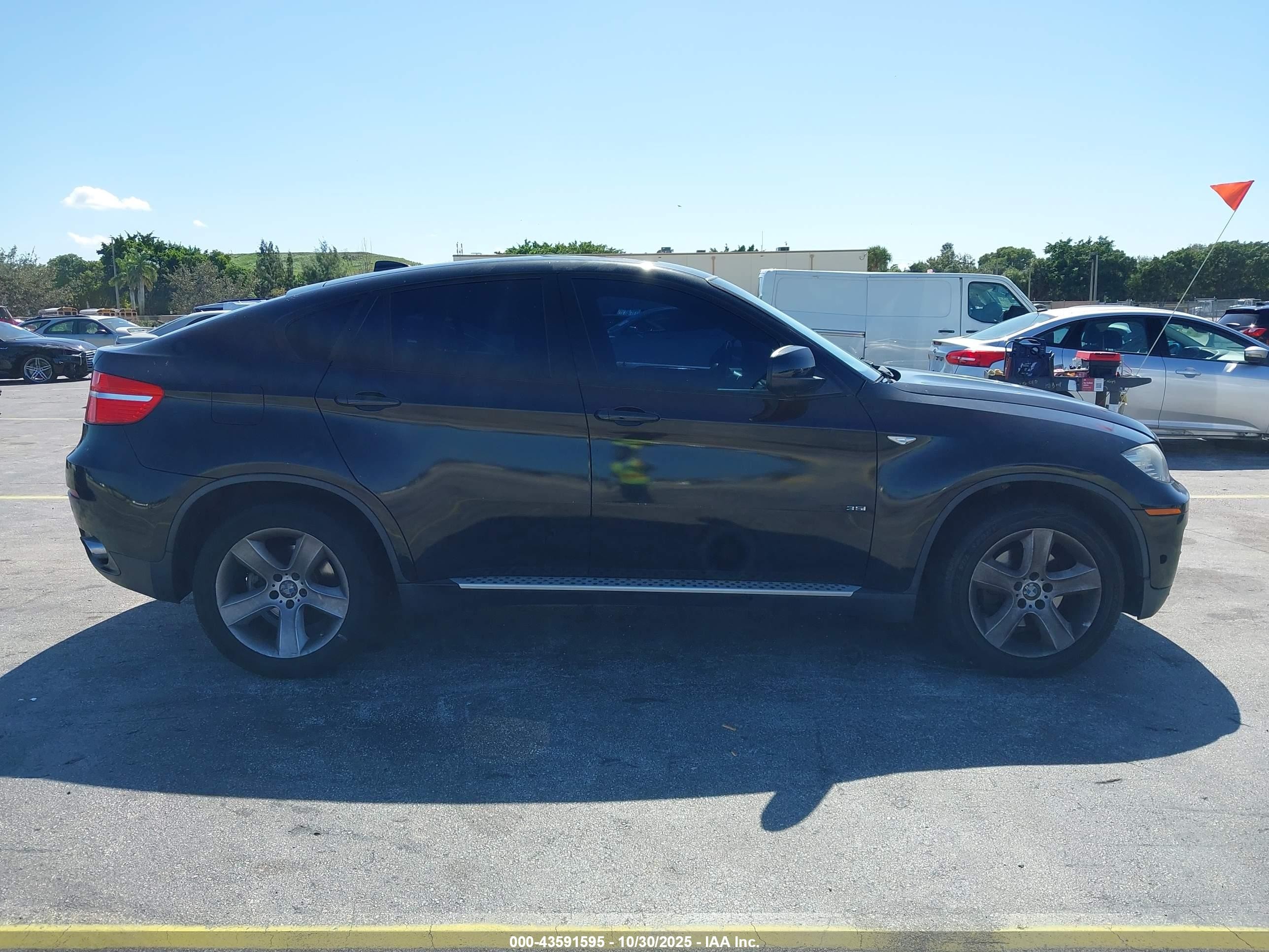 2012 Bmw X6 Xdrive35i Black vin: 5UXFG2C59CL778419