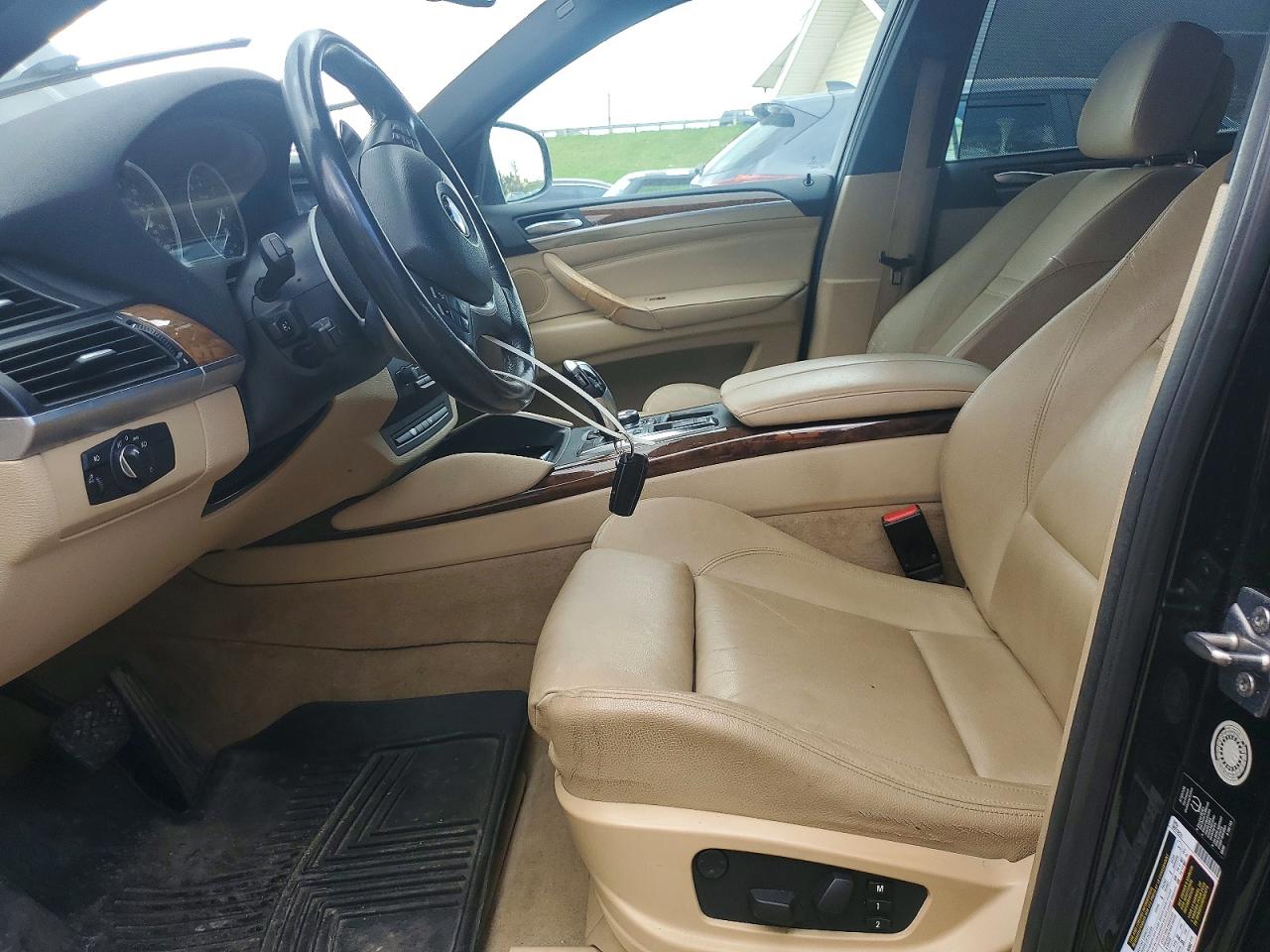 2012 Bmw X6 Xdrive35i Black vin: 5UXFG2C59CL780994