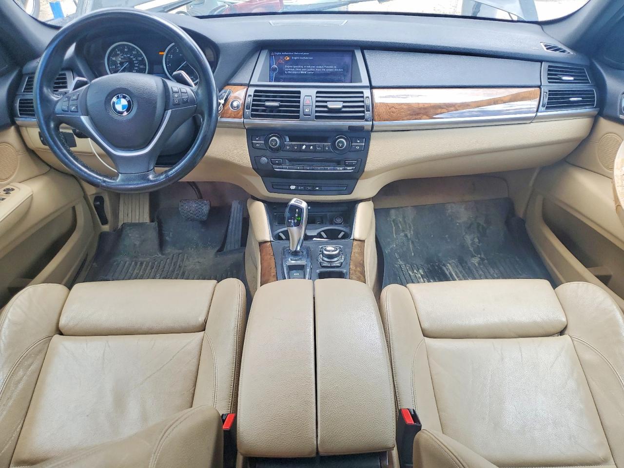 2012 Bmw X6 Xdrive35i Black vin: 5UXFG2C59CL780994