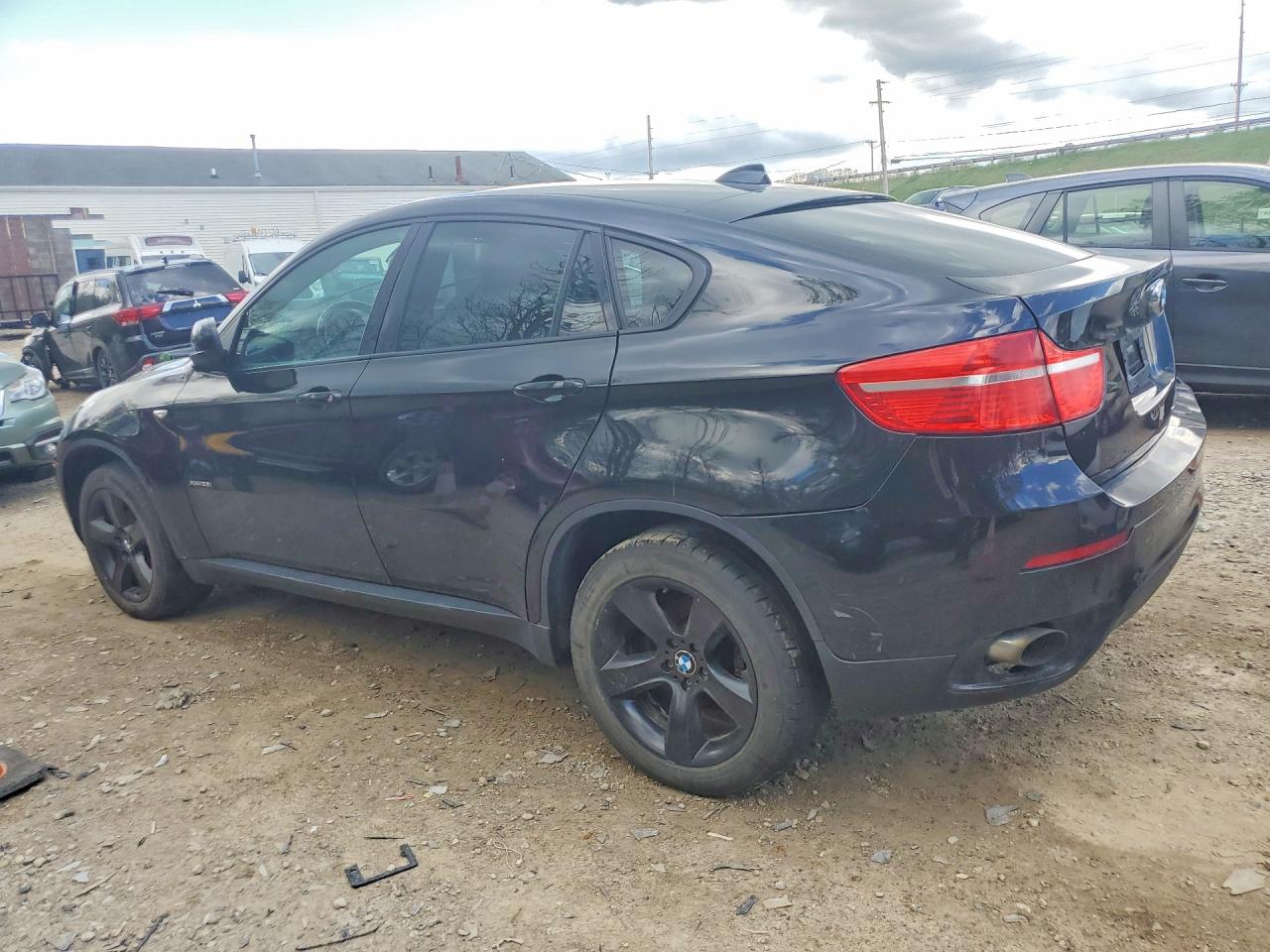 2012 Bmw X6 Xdrive35i Black vin: 5UXFG2C59CL780994