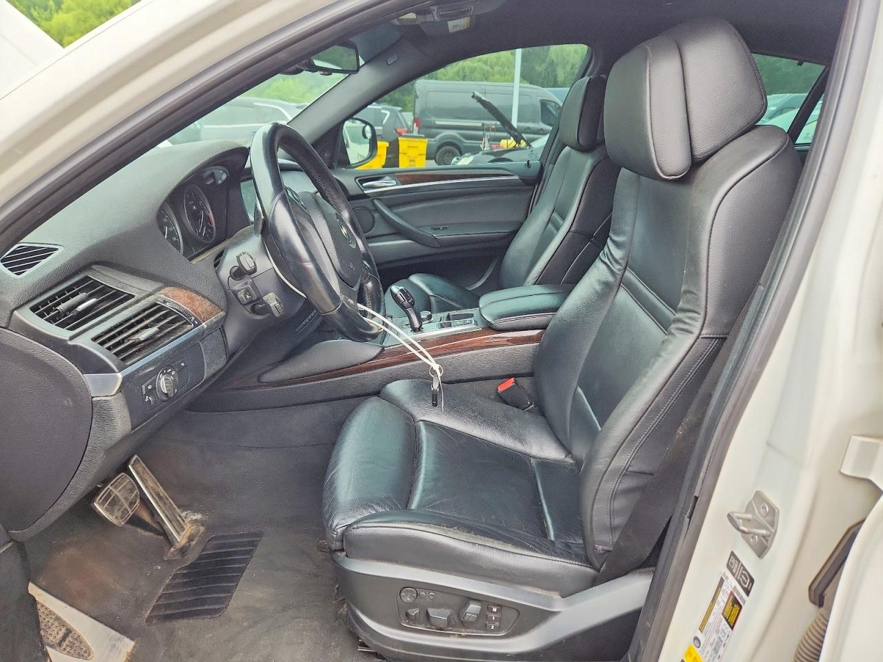 2014 Bmw X6 Xdrive35i White vin: 5UXFG2C59E0C43338