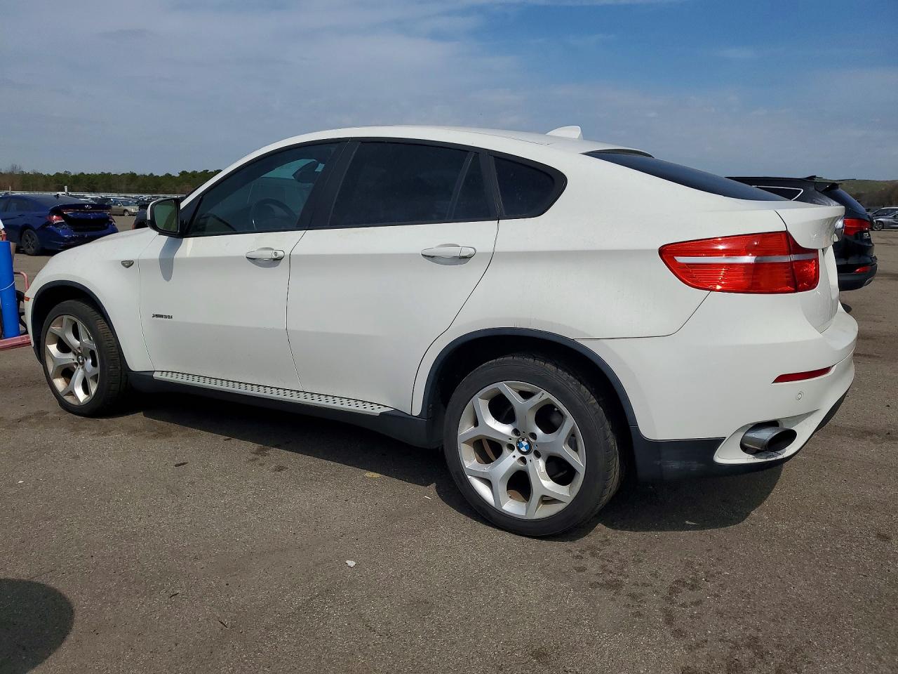 2012 Bmw X6 Xdrive35i White vin: 5UXFG2C5XCL781698