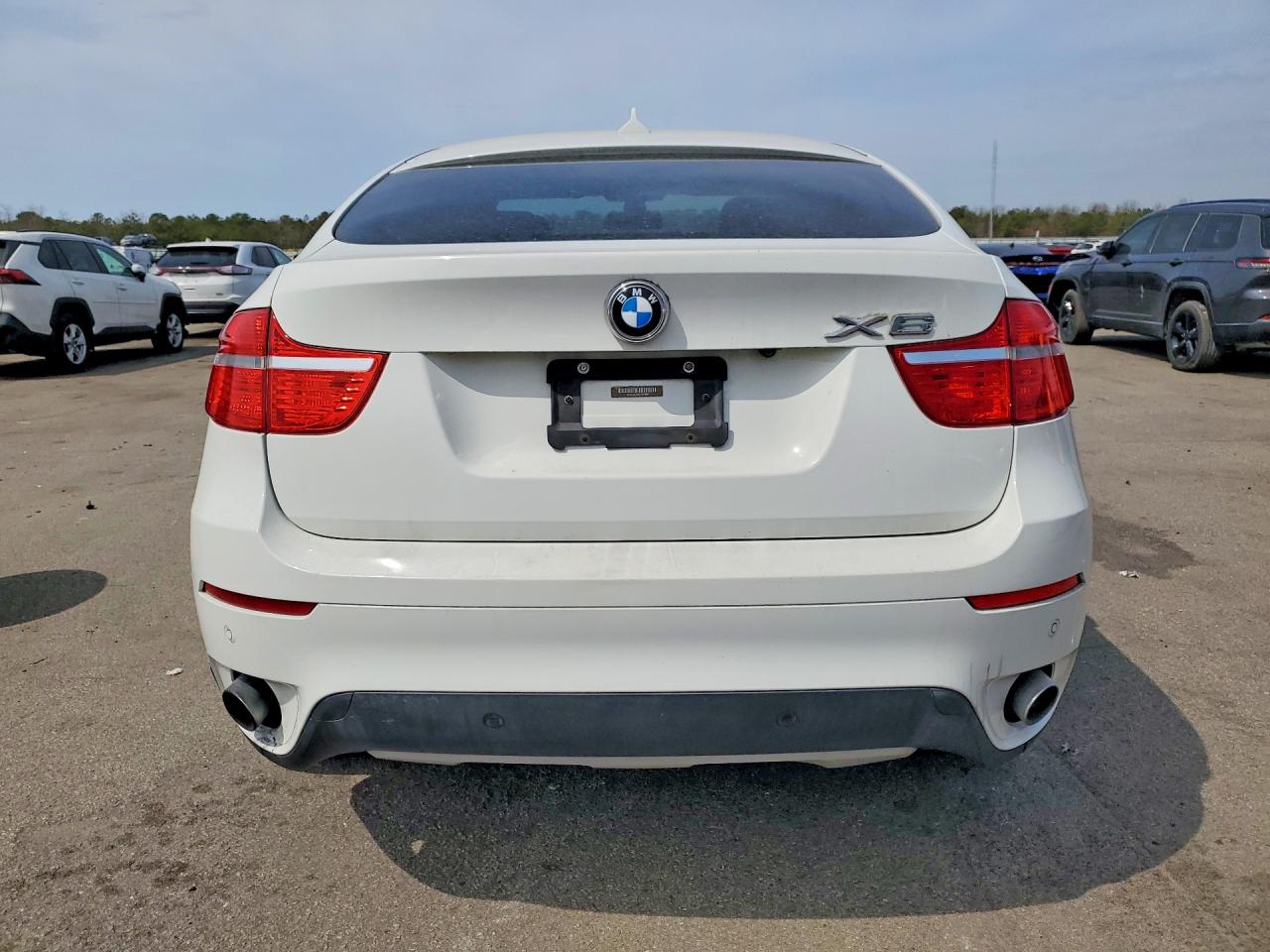 2012 Bmw X6 Xdrive35i White vin: 5UXFG2C5XCL781698