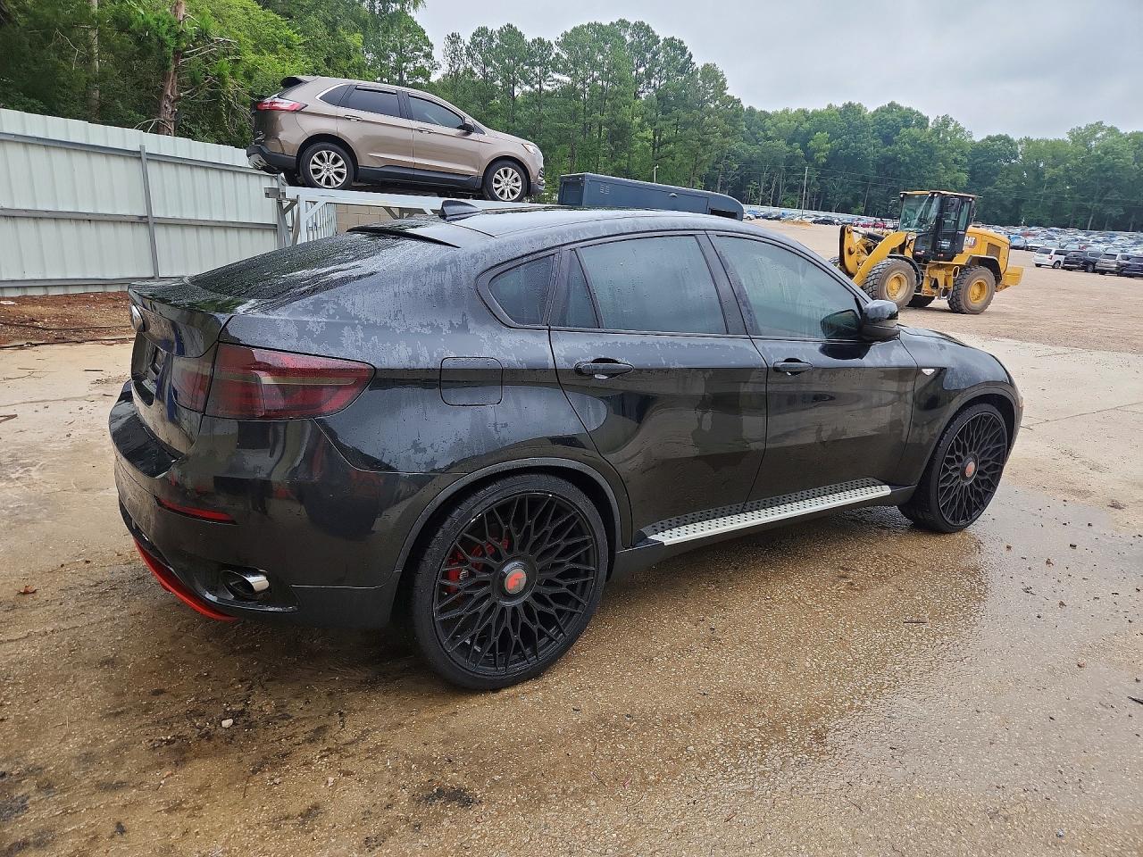 2013 Bmw X6 Xdrive35i Black vin: 5UXFG2C5XDL783386