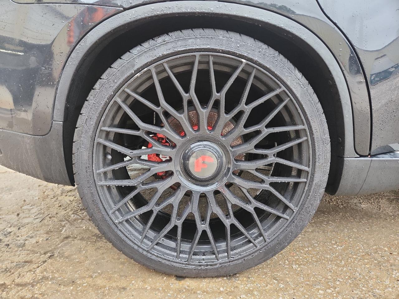 2013 Bmw X6 Xdrive35i Black vin: 5UXFG2C5XDL783386 Damage: Right Rear Wheel, Curb Rash, 1 To 2 Inches