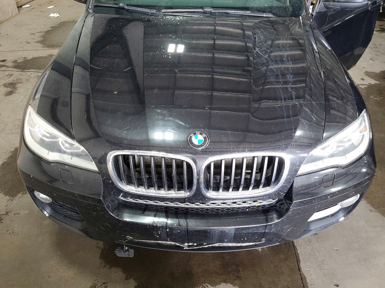2014 Bmw X6 Xdrive35i Black vin: 5UXFG2C5XE0H11254