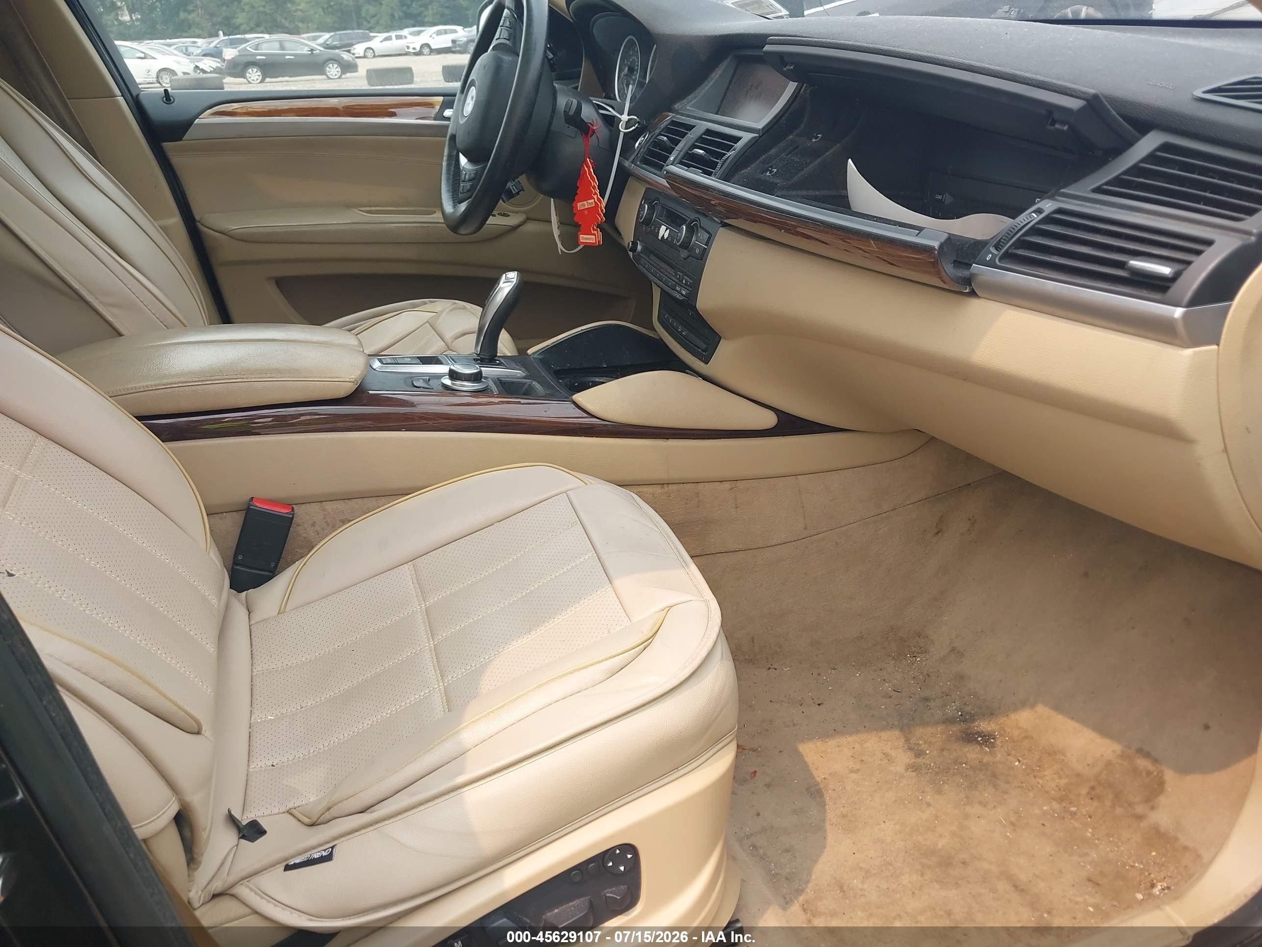 2008 Bmw X6 Xdrive35i Черный vin: 5UXFG43508L220610