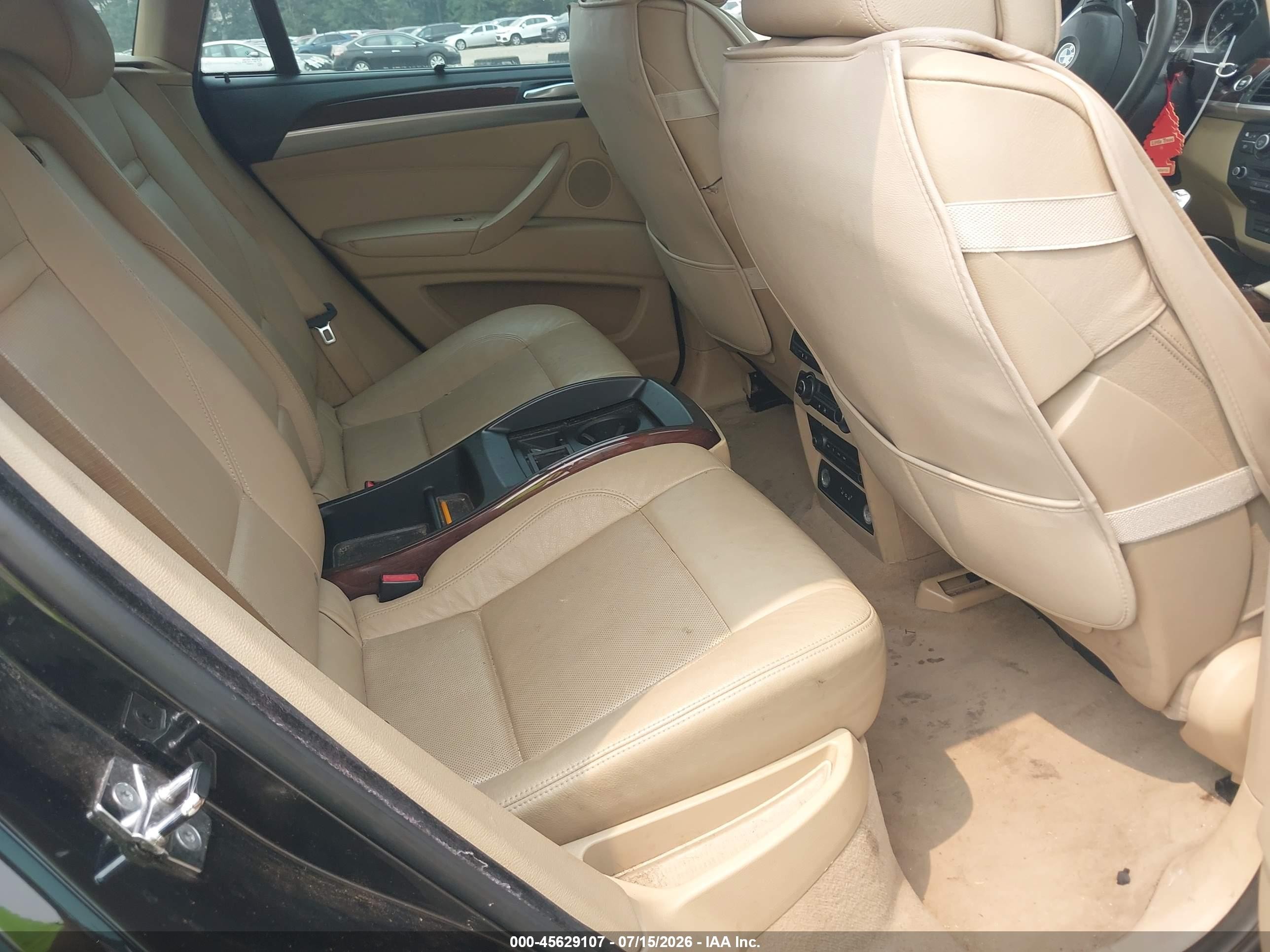 2008 Bmw X6 Xdrive35i Черный vin: 5UXFG43508L220610