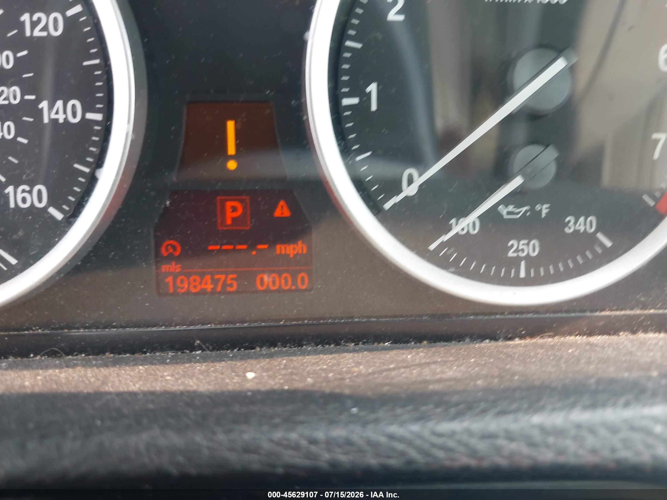 2008 Bmw X6 Xdrive35i Черный vin: 5UXFG43508L220610