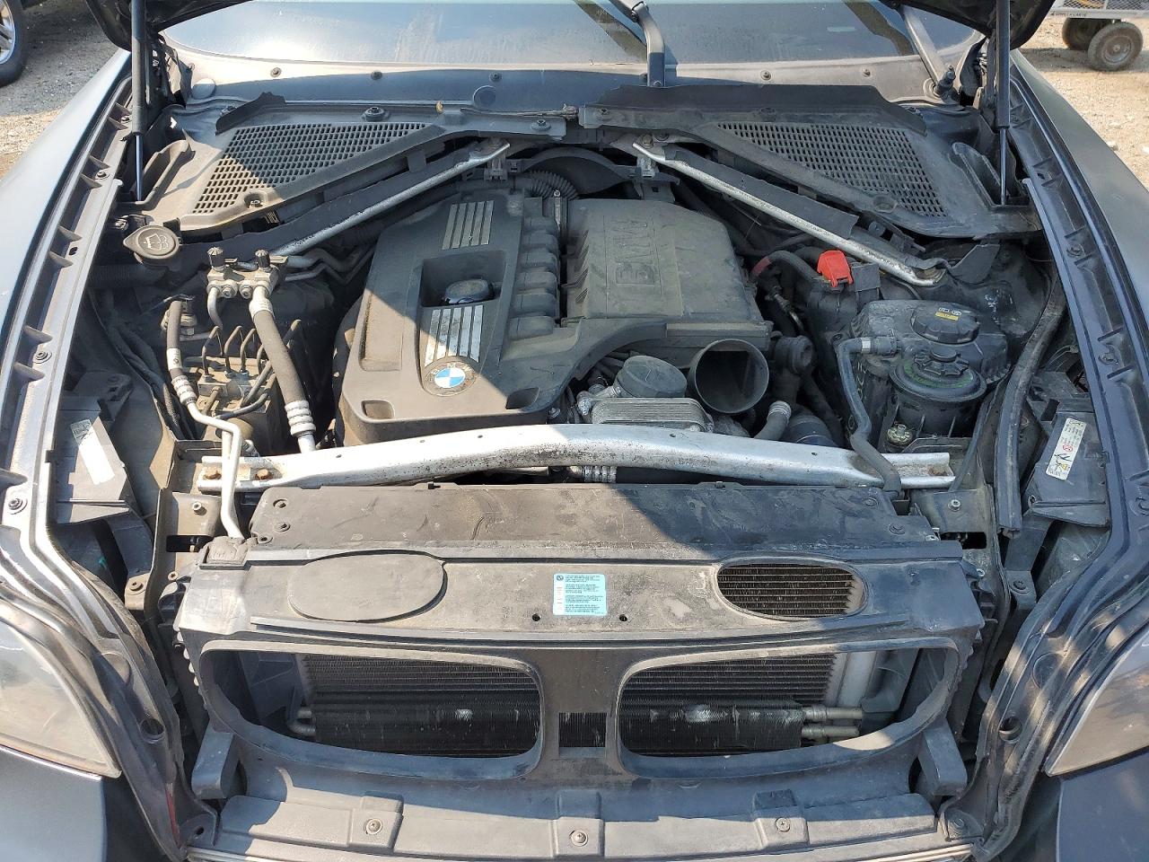 2009 Bmw X6 Xdrive35i Black vin: 5UXFG43509L224142