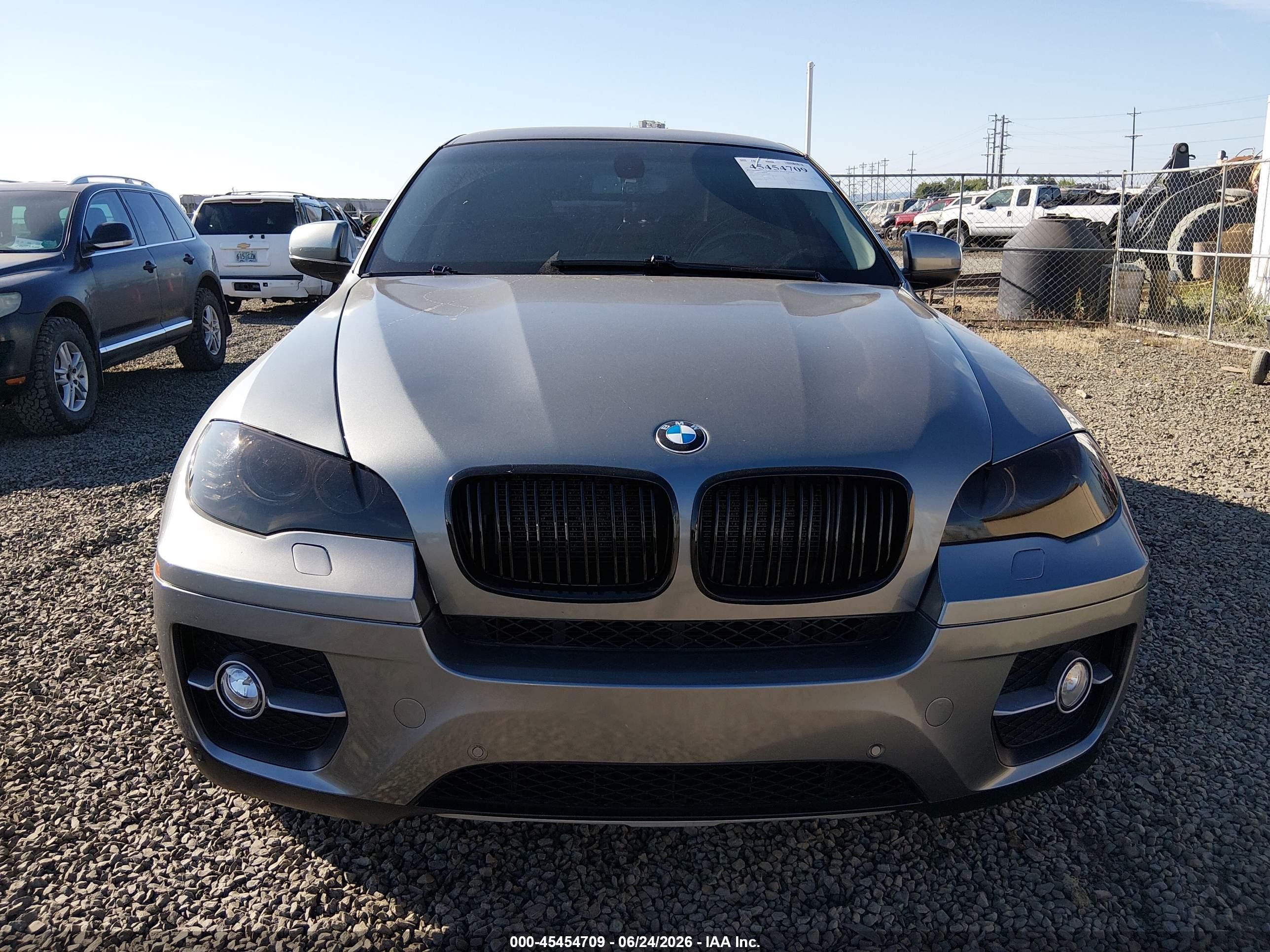 2008 Bmw X6 Xdrive35i Gray vin: 5UXFG43518LJ35405