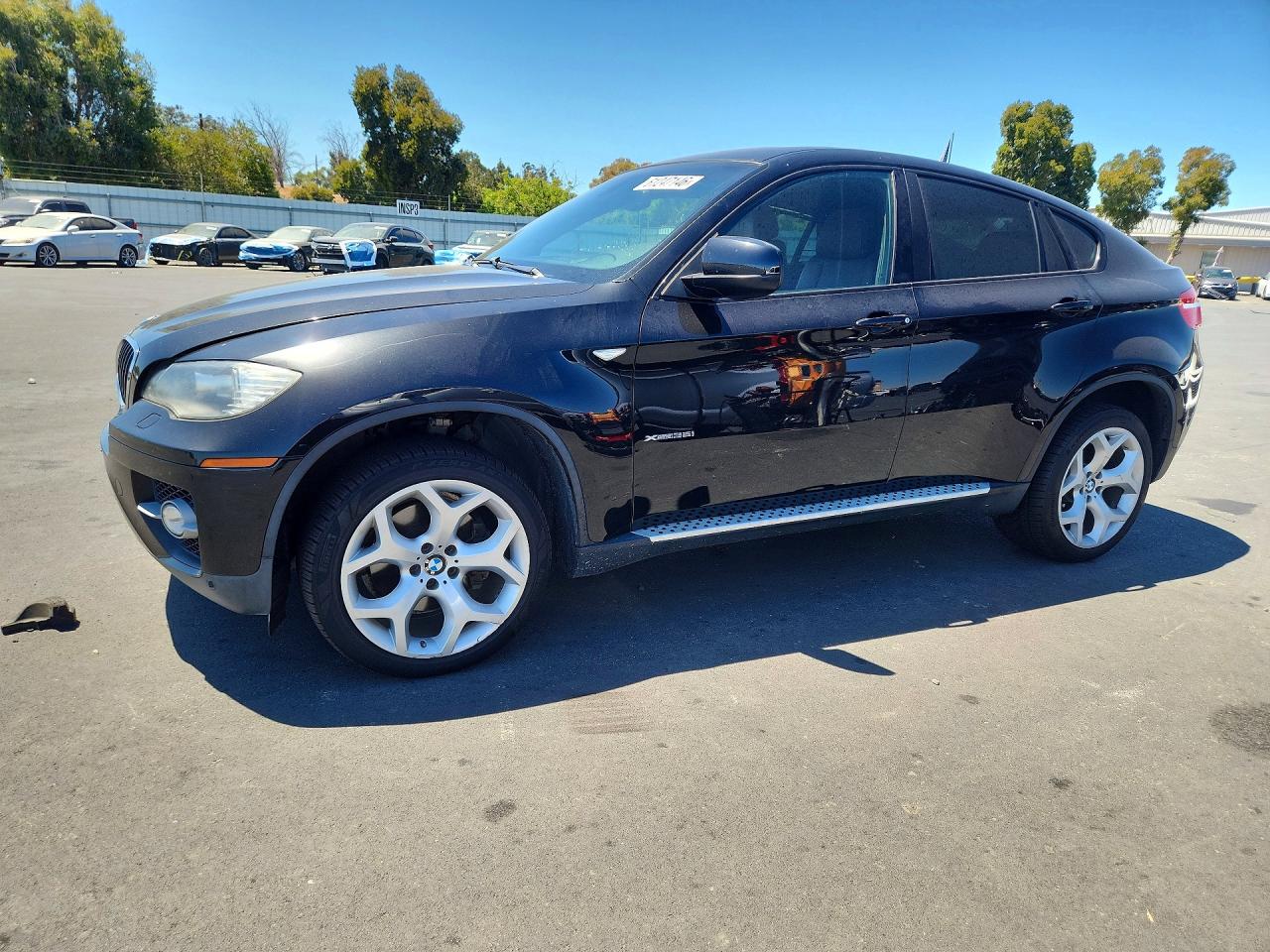 2009 Bmw X6 Xdrive35i Black vin: 5UXFG43559L223133