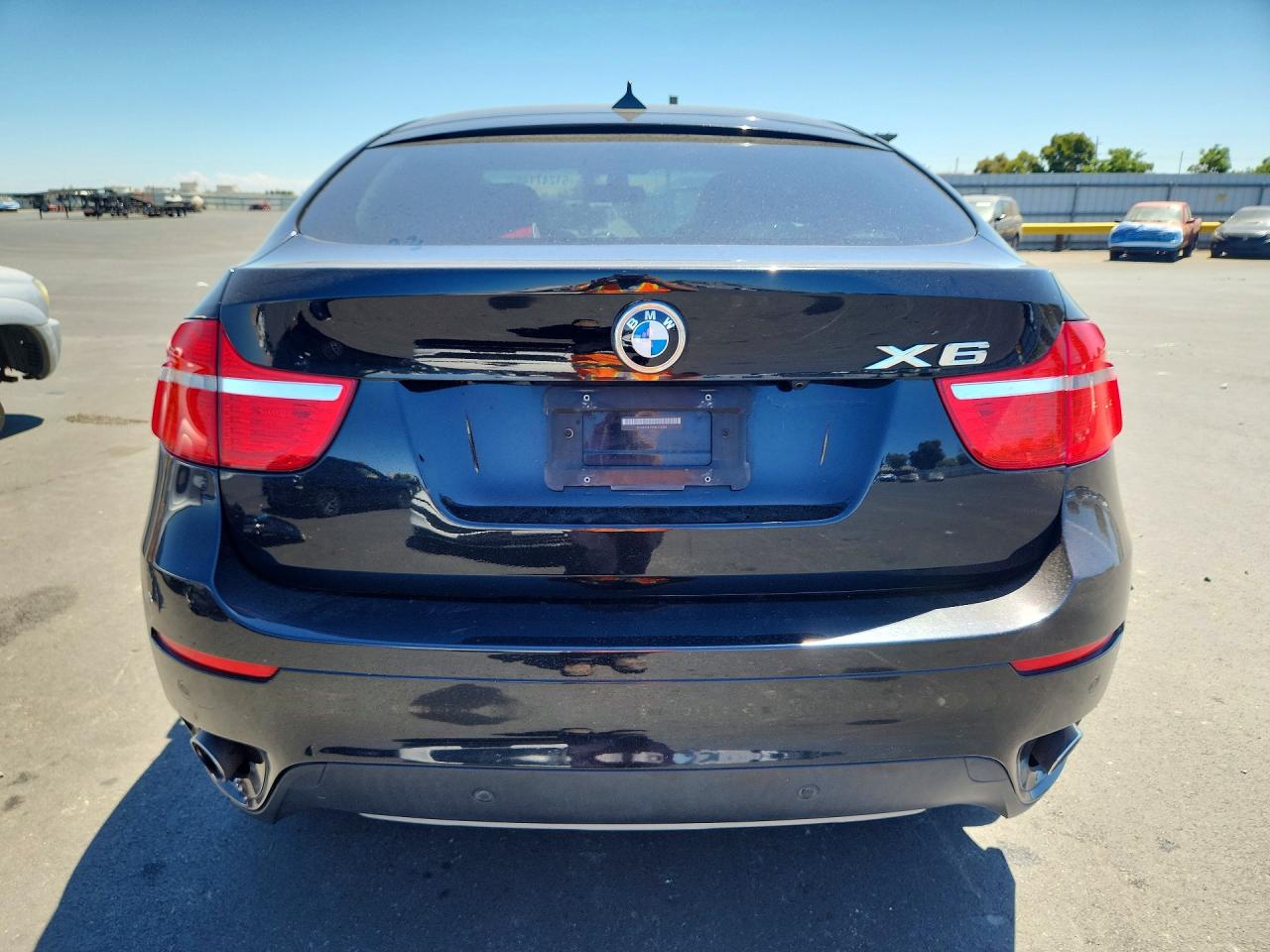 2009 Bmw X6 Xdrive35i Black vin: 5UXFG43559L223133