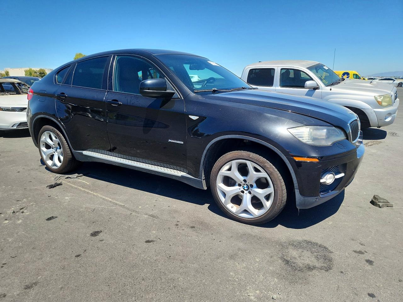 2009 Bmw X6 Xdrive35i Black vin: 5UXFG43559L223133