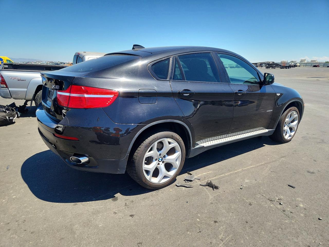 2009 Bmw X6 Xdrive35i Black vin: 5UXFG43559L223133