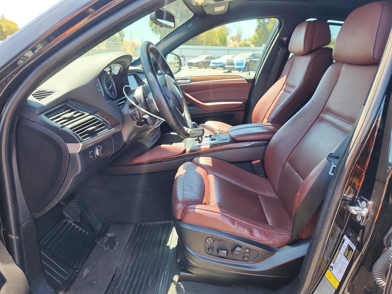2009 Bmw X6 Xdrive35i Black vin: 5UXFG43559L223133