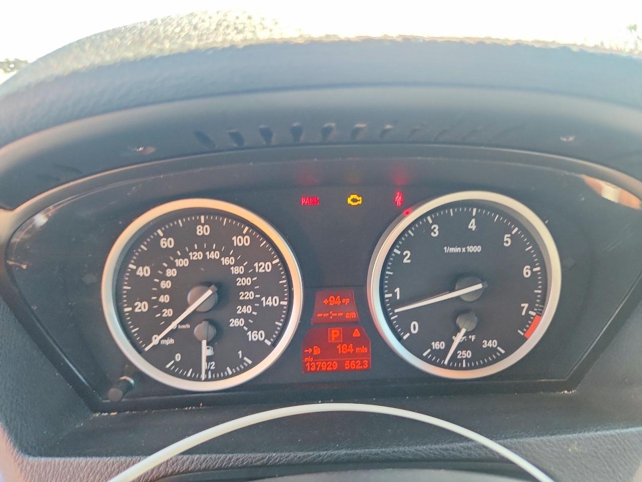 2009 Bmw X6 Xdrive35i Black vin: 5UXFG43559L223133