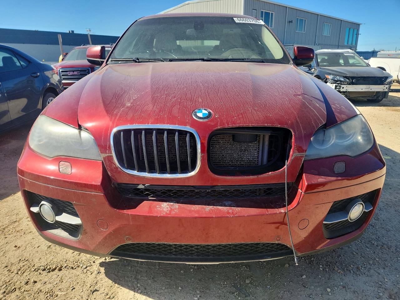 2008 Bmw X6 Xdrive35i Burgundy vin: 5UXFG43578L220247