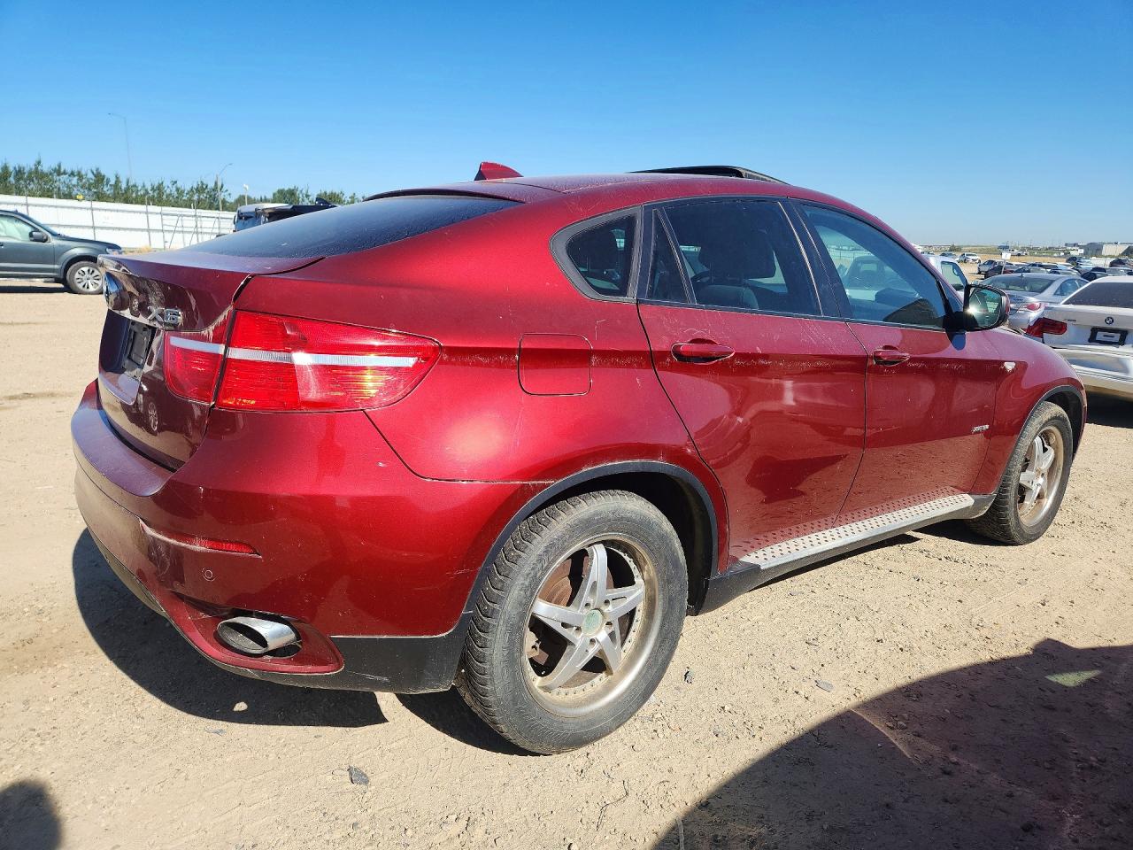 2008 Bmw X6 Xdrive35i Burgundy vin: 5UXFG43578L220247