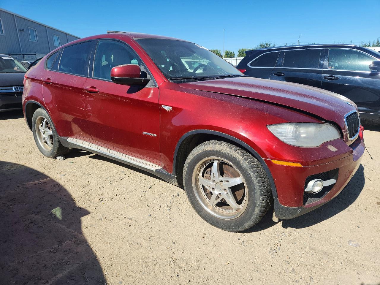 2008 Bmw X6 Xdrive35i Burgundy vin: 5UXFG43578L220247