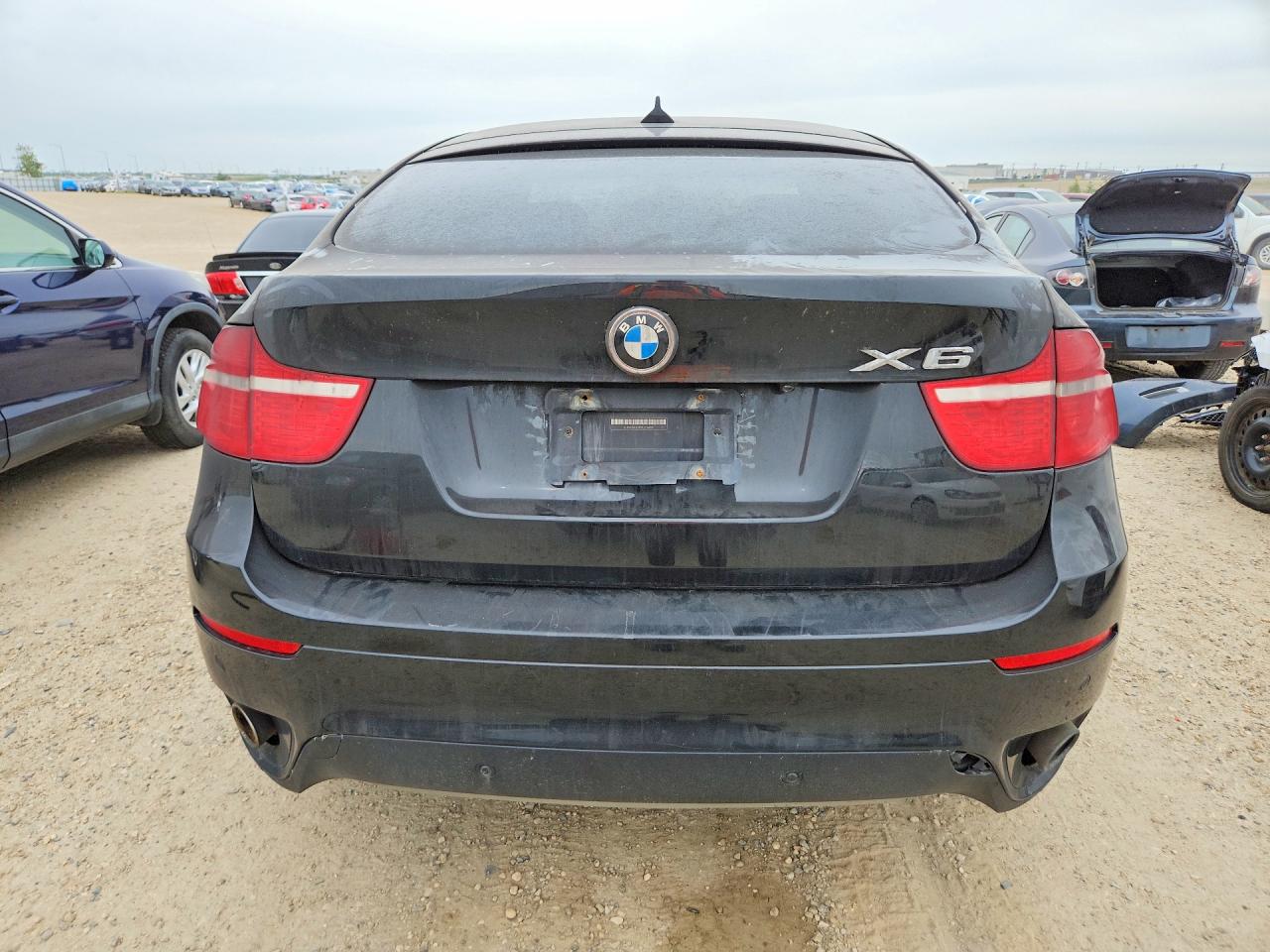 2009 Bmw X6 Xdrive35i Black vin: 5UXFG43599L223698