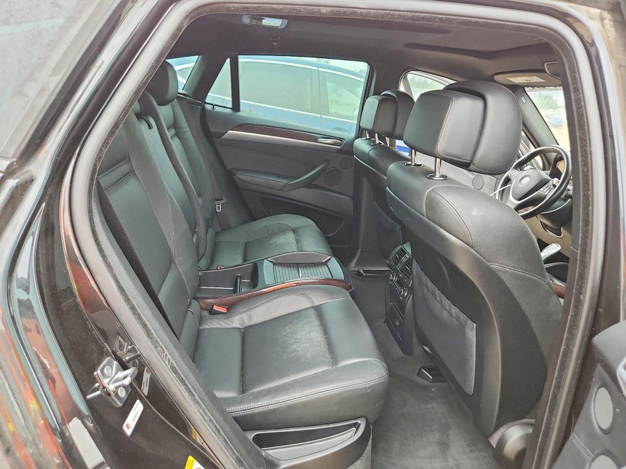 2009 Bmw X6 Xdrive35i Black vin: 5UXFG43599L223698