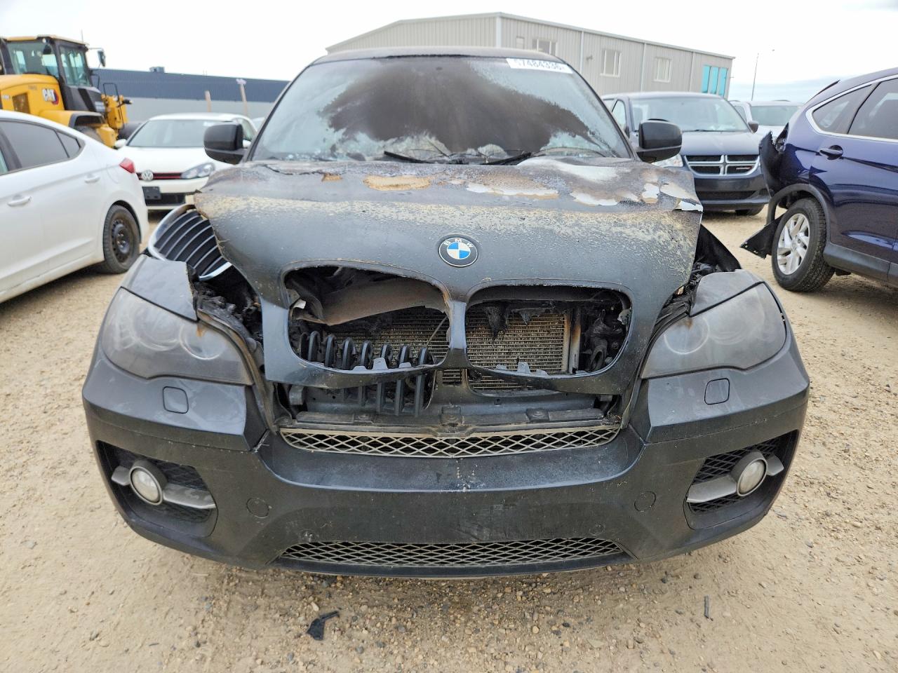 2009 Bmw X6 Xdrive35i Black vin: 5UXFG43599L223698