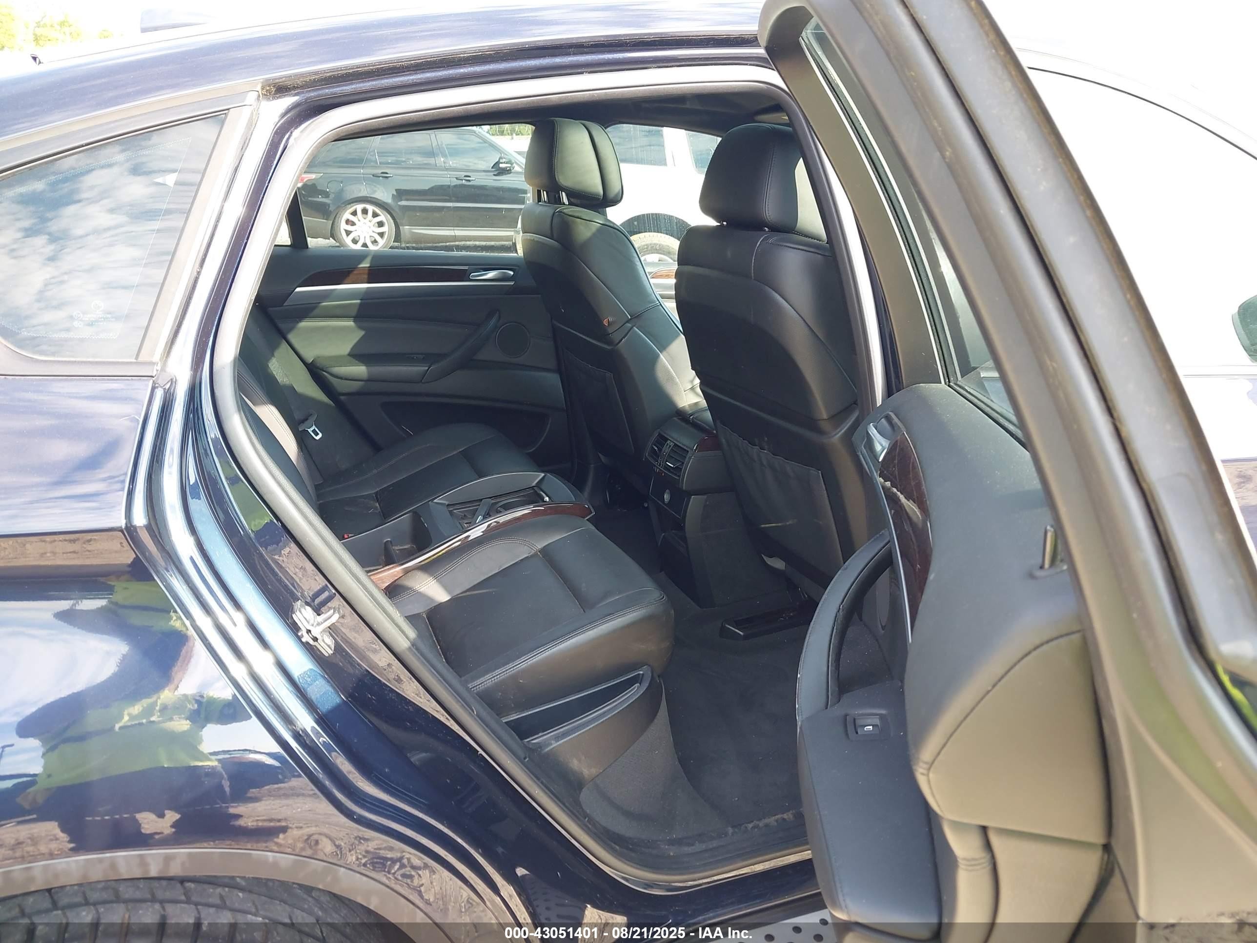 2010 Bmw X6 Xdrive35i Blue vin: 5UXFG4C55AL226263
