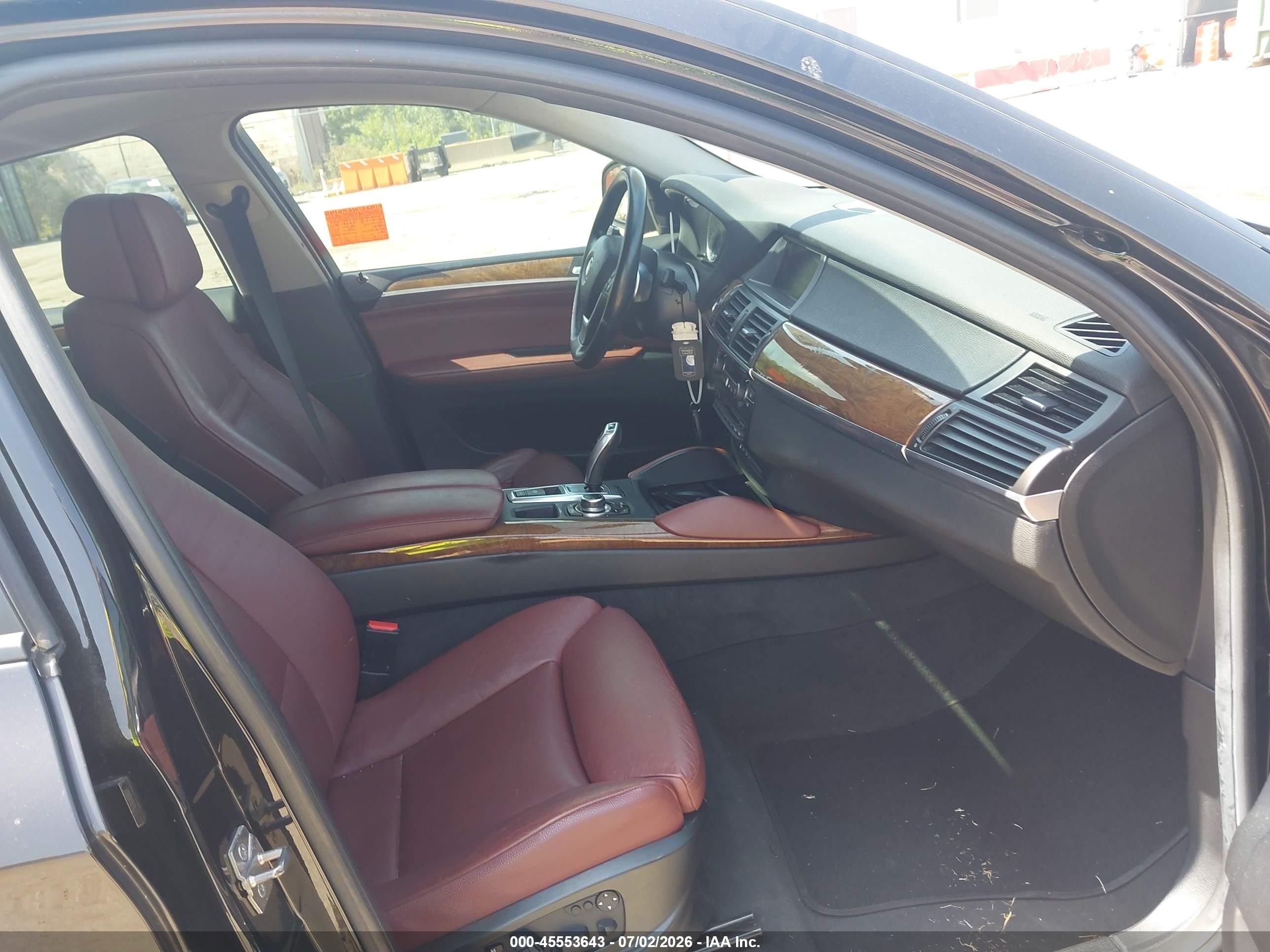 2010 Bmw X6 Xdrive35i Black vin: 5UXFG4C5XAL226131