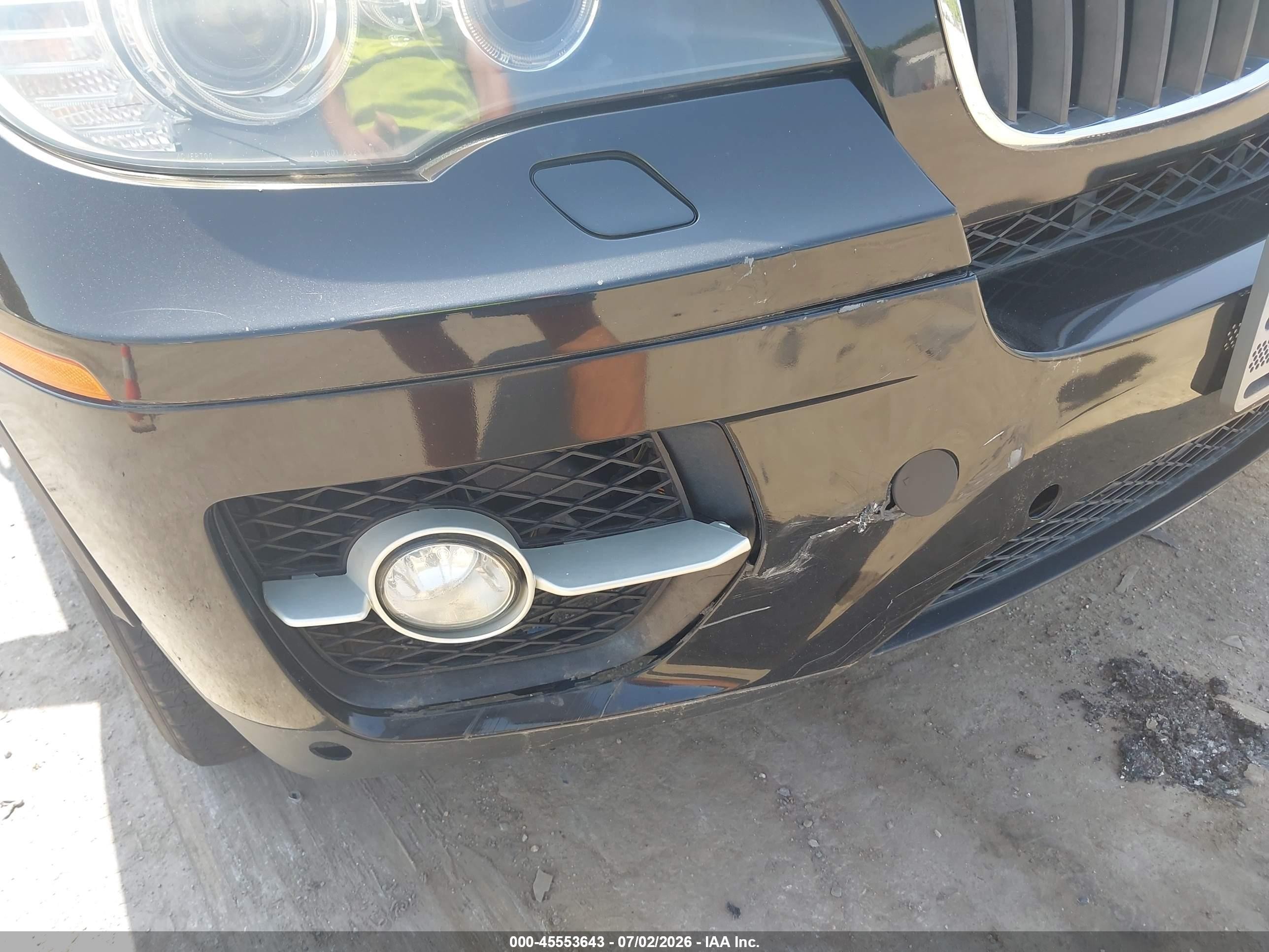 2010 Bmw X6 Xdrive35i Black vin: 5UXFG4C5XAL226131