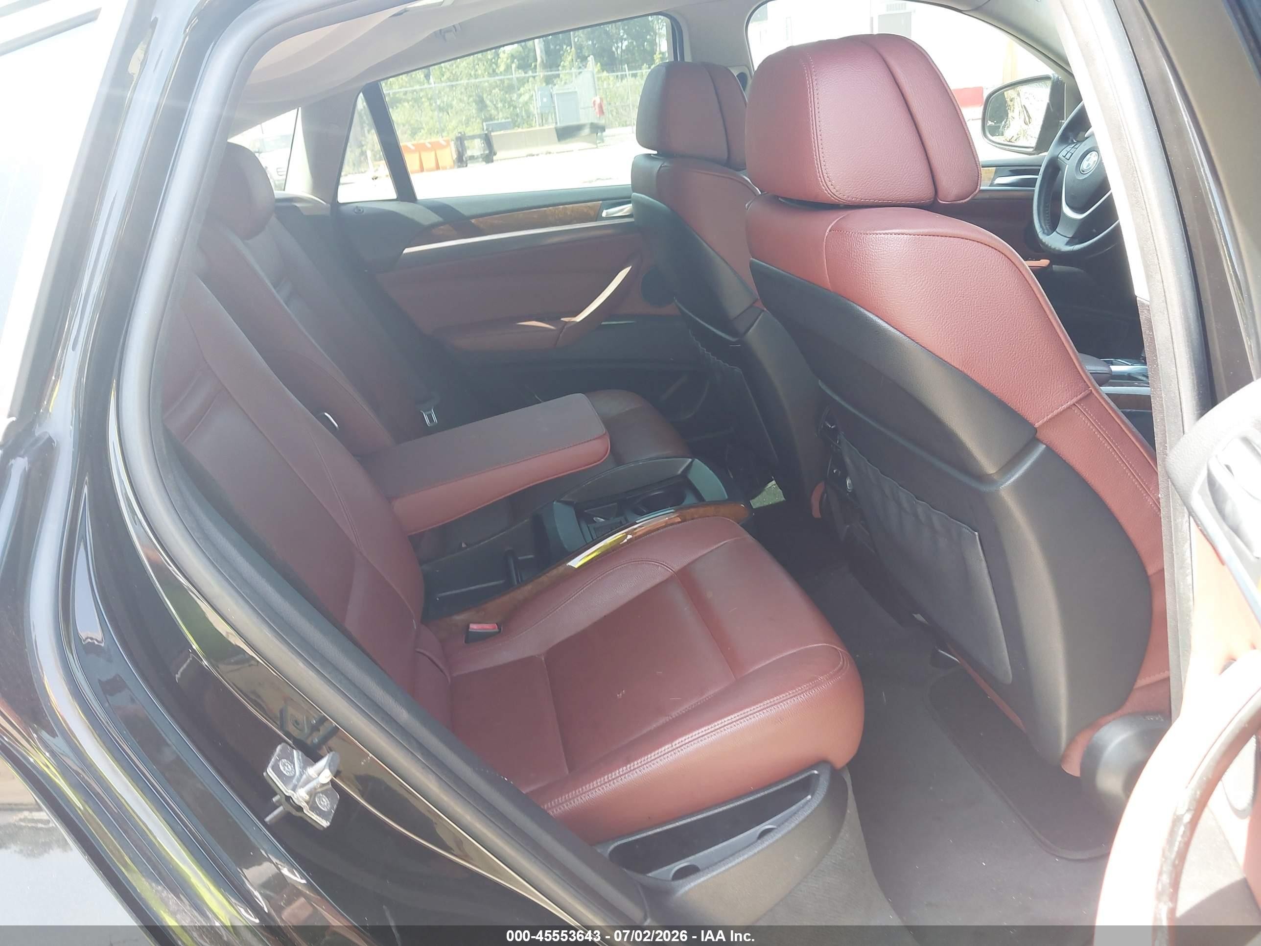 2010 Bmw X6 Xdrive35i Black vin: 5UXFG4C5XAL226131