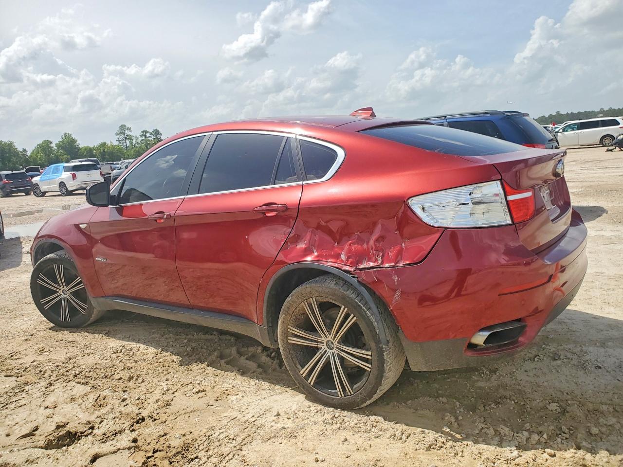 2009 Bmw X6 Red vin: 5UXFG83509LZ93859