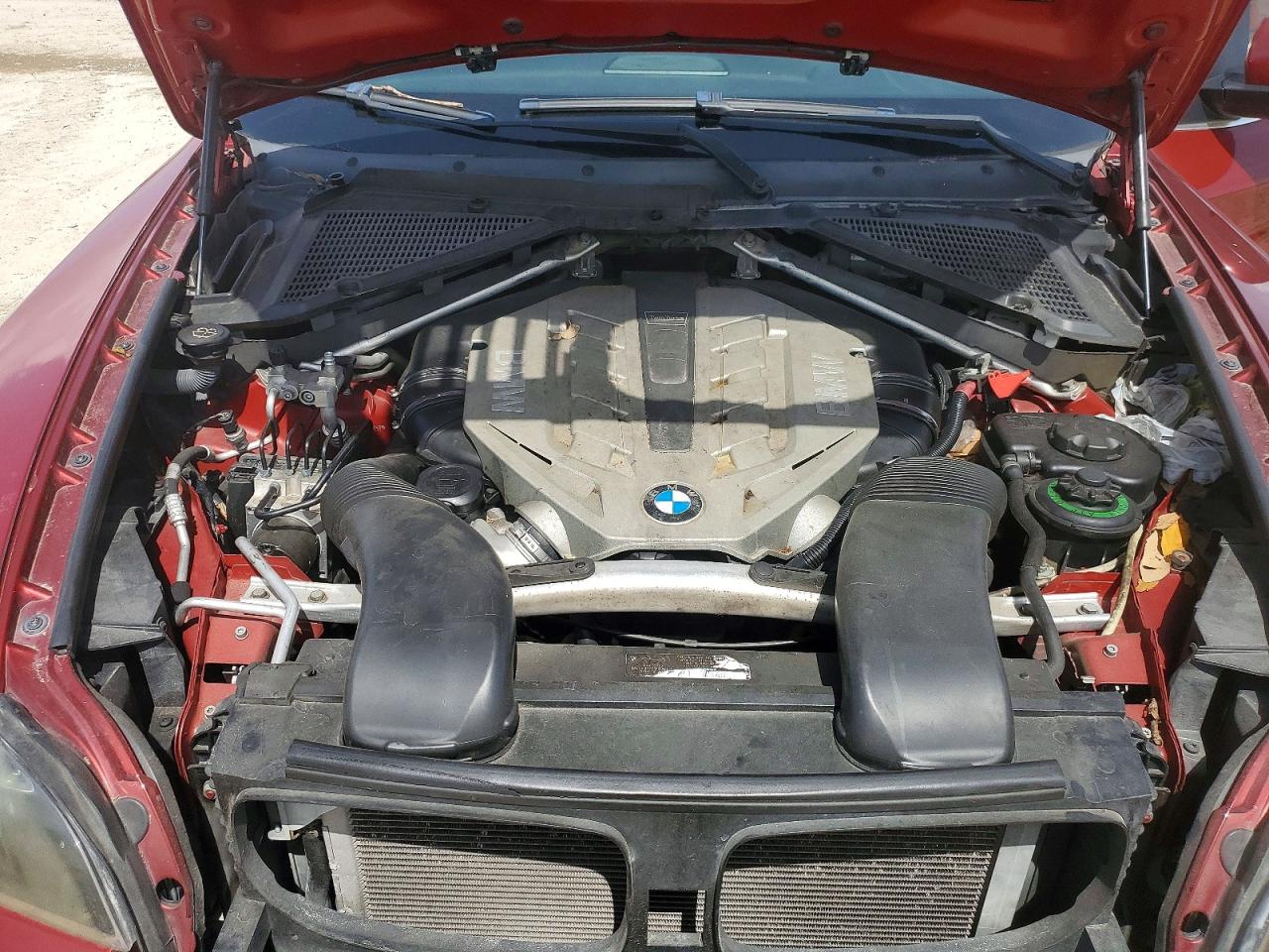 2009 Bmw X6 Red vin: 5UXFG83509LZ93859