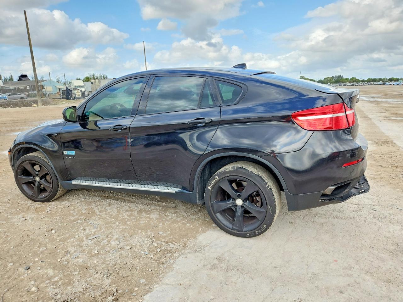 2009 Bmw X6 Black vin: 5UXFG83529LZ92342