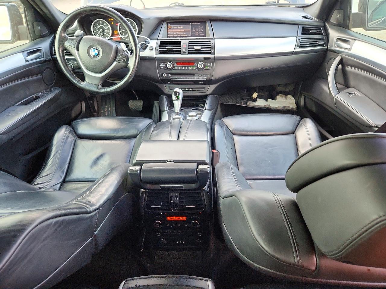 2009 Bmw X6 Black vin: 5UXFG83529LZ92342