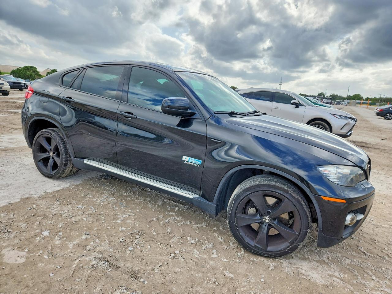 2009 Bmw X6 Black vin: 5UXFG83529LZ92342