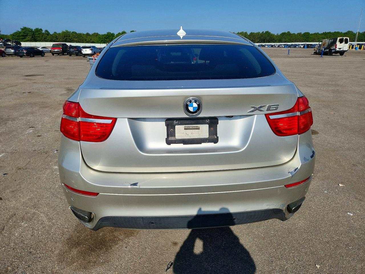 2009 Bmw X6 Silver vin: 5UXFG83539LZ93001
