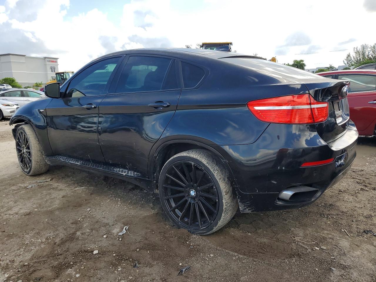 2011 Bmw X6 Xdrive50i Black vin: 5UXFG8C50BLZ95231