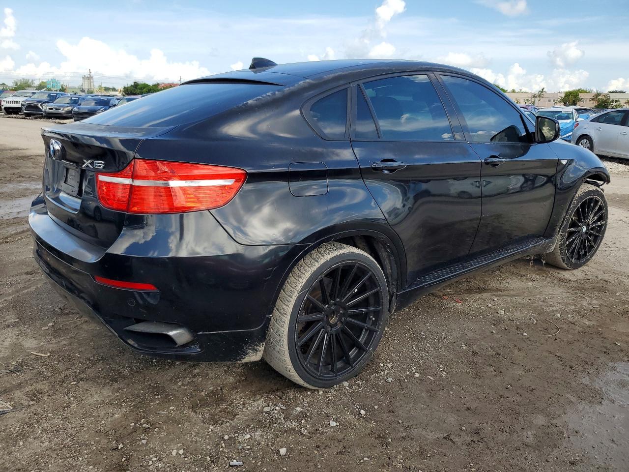 2011 Bmw X6 Xdrive50i Black vin: 5UXFG8C50BLZ95231